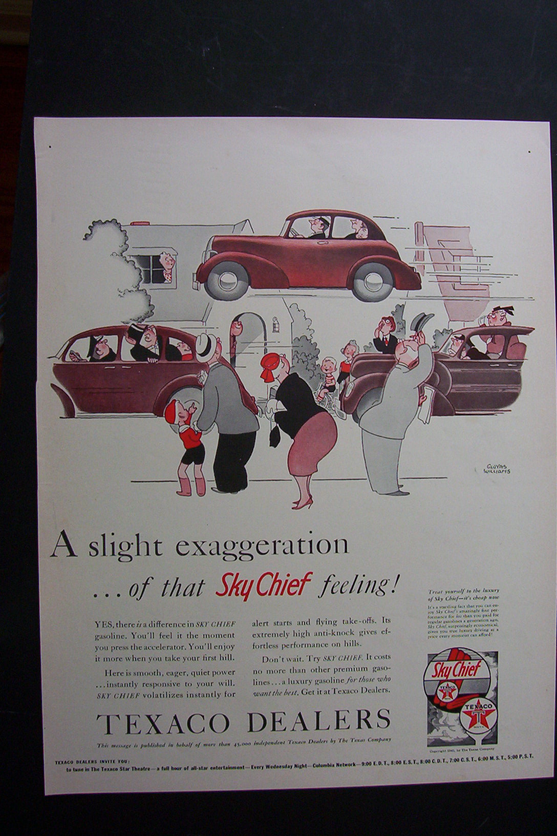 1940 Texaco Dealers Done By Gluyas Williams