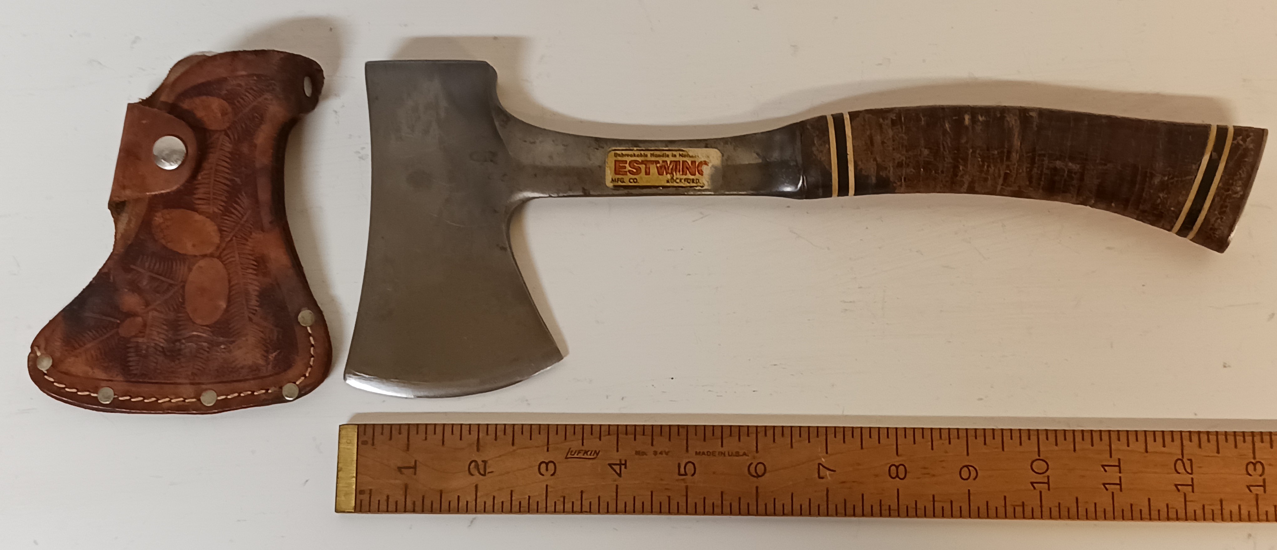 Estwing Hatchet Leather Handle w/Pouch
