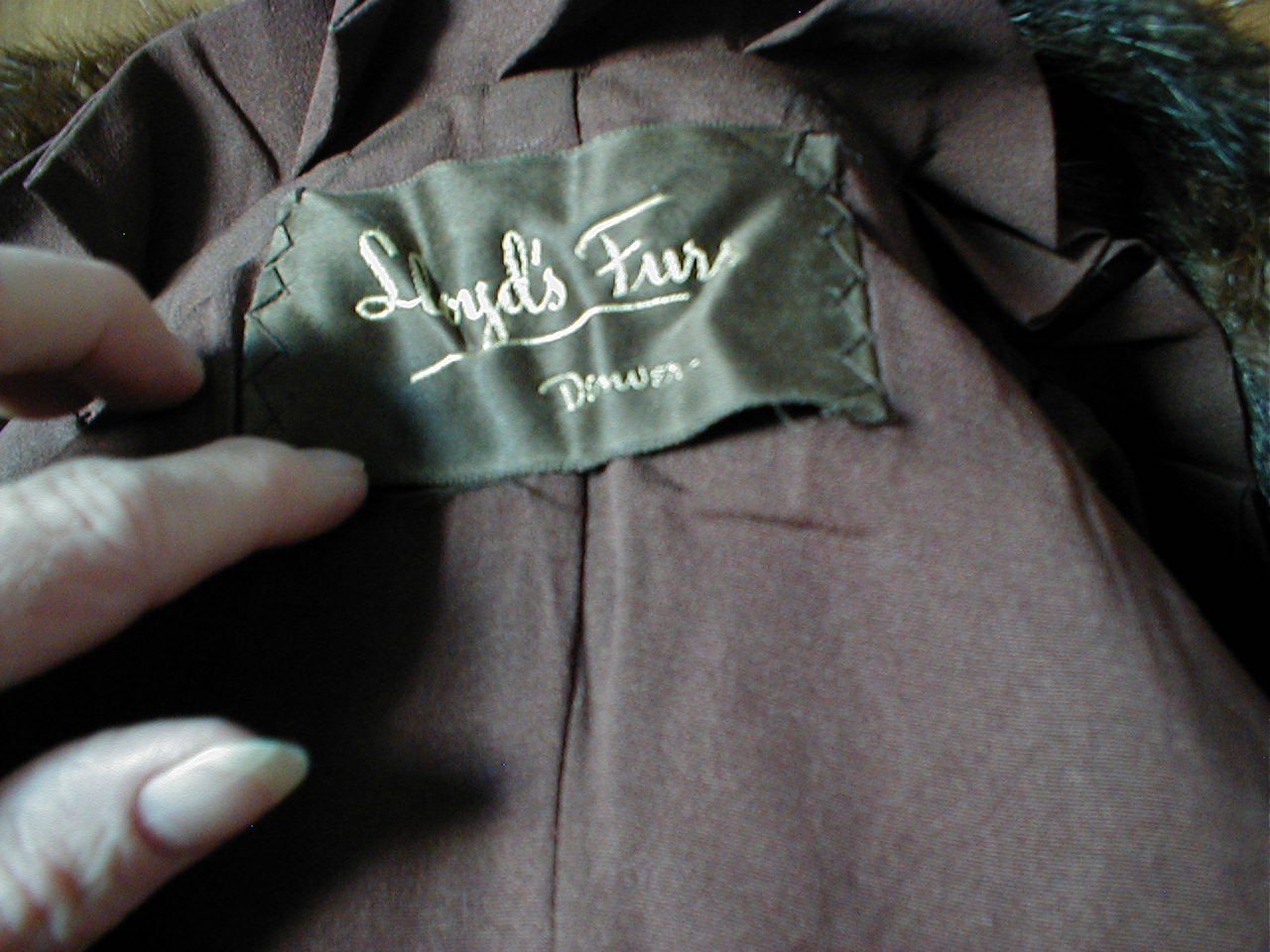 1950s Mink Cape