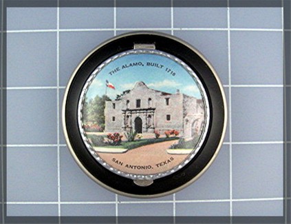 Compact The Alamo San Antonio TX Souvenir