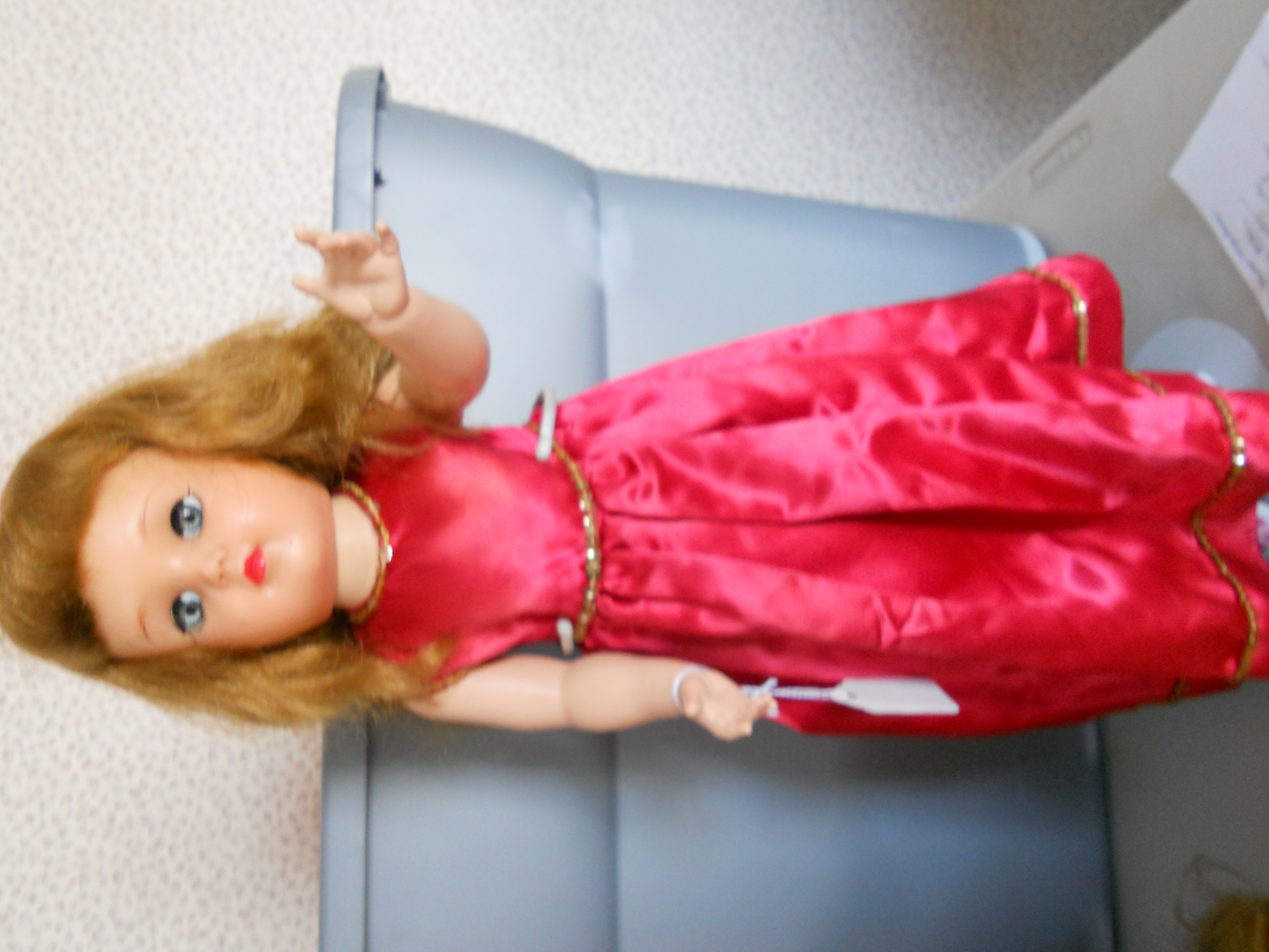 Princess May Walking Doll, Ideal 1950's
