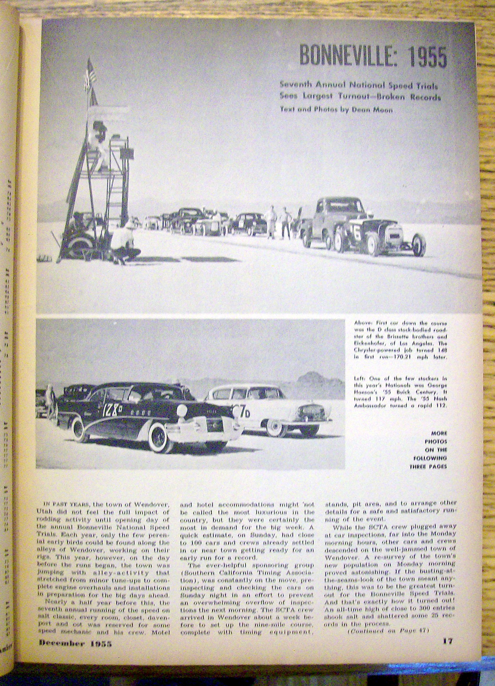 Speed Mechanics December 1955 Souping The Red Hot Chevy