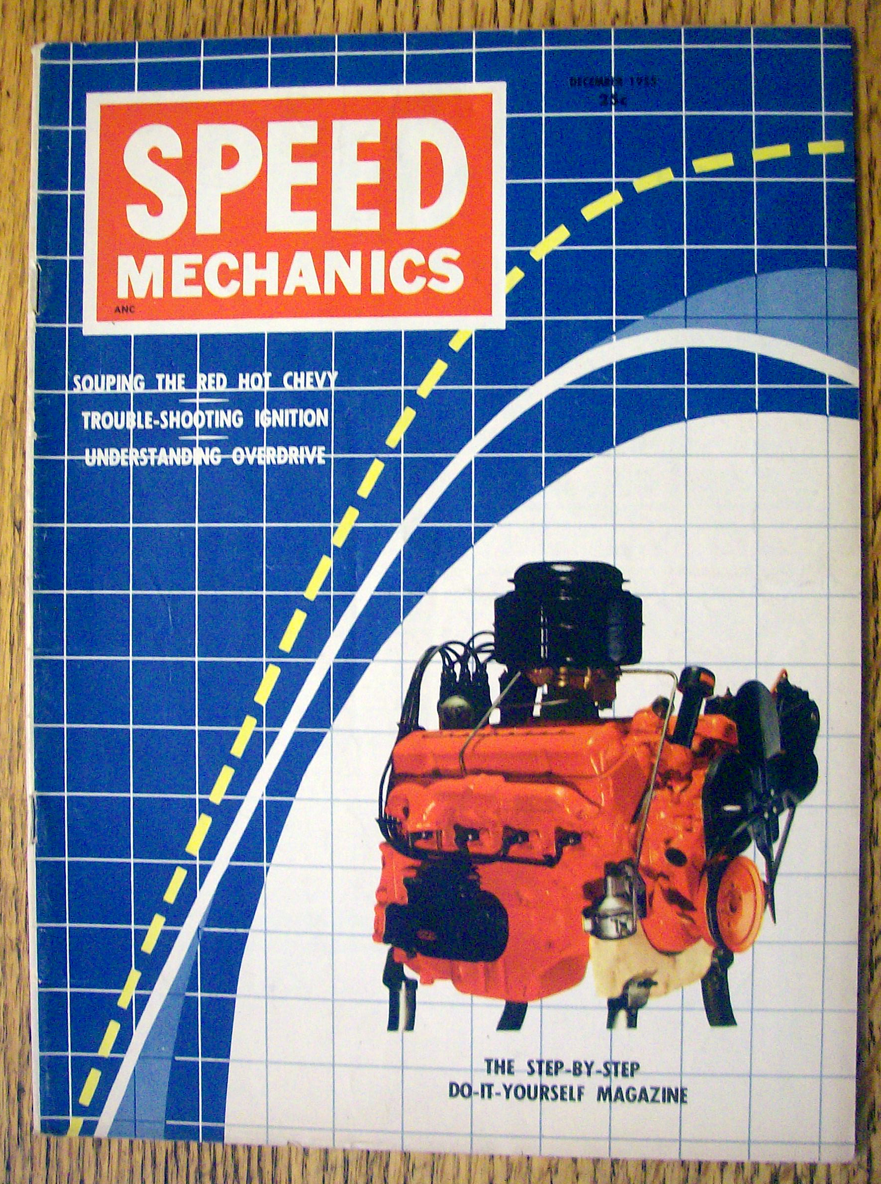 Speed Mechanics December 1955 Souping The Red Hot Chevy