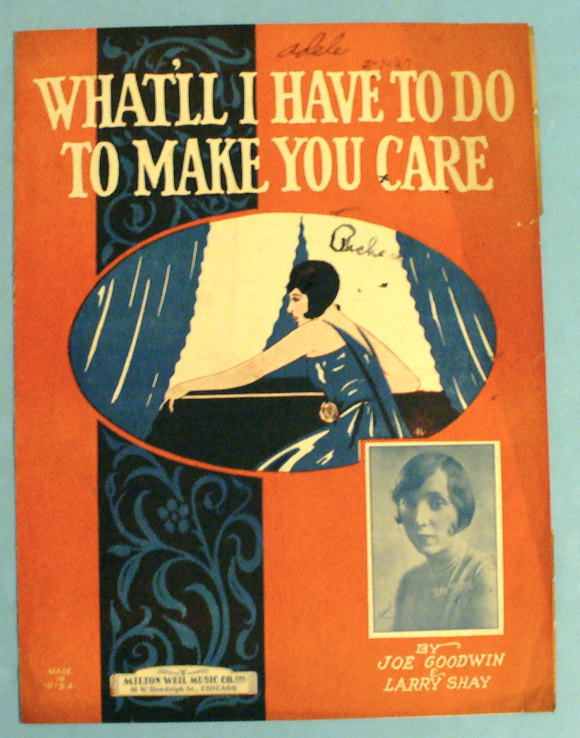1926 What'll I Have to do to Make You Care