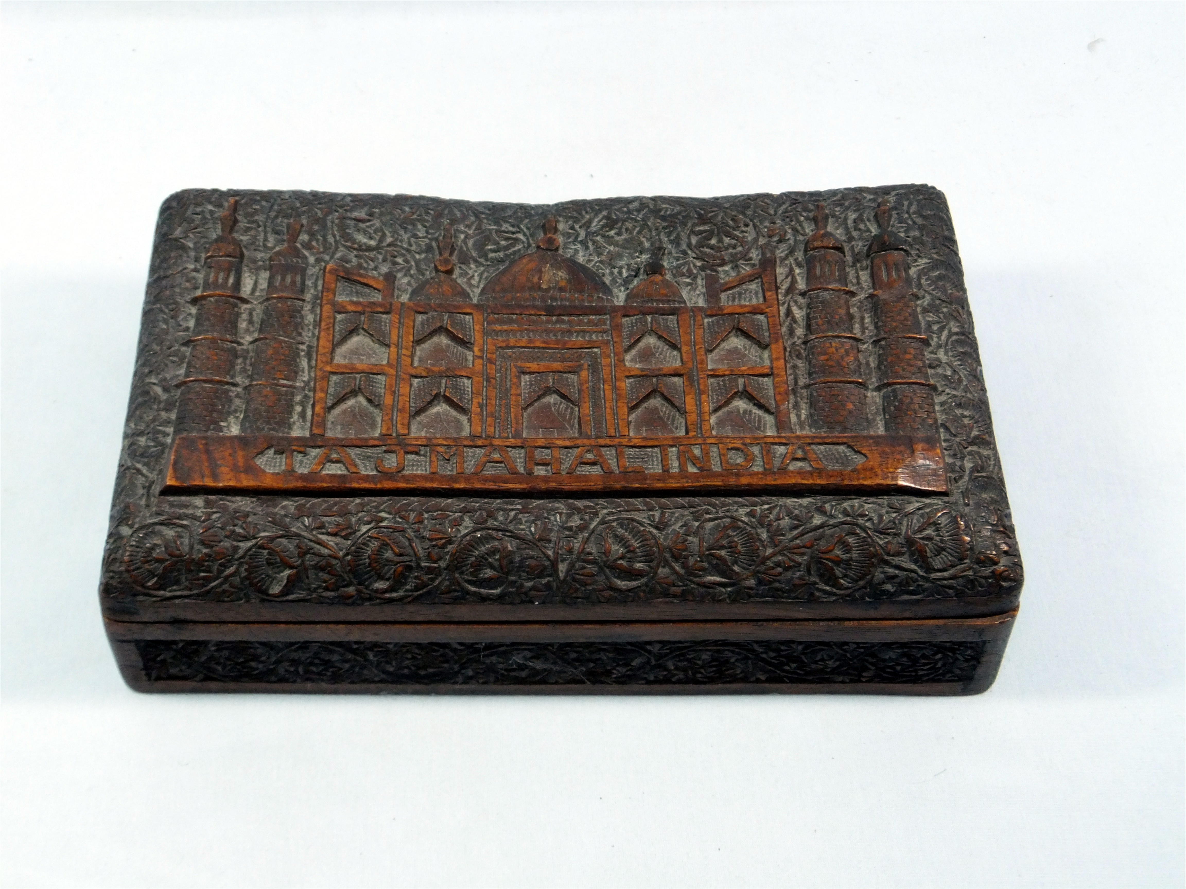 National Cash Register wood filing case box