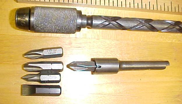 North Brothers Yankee No. 30A Screwdriver w/Hex Adapter