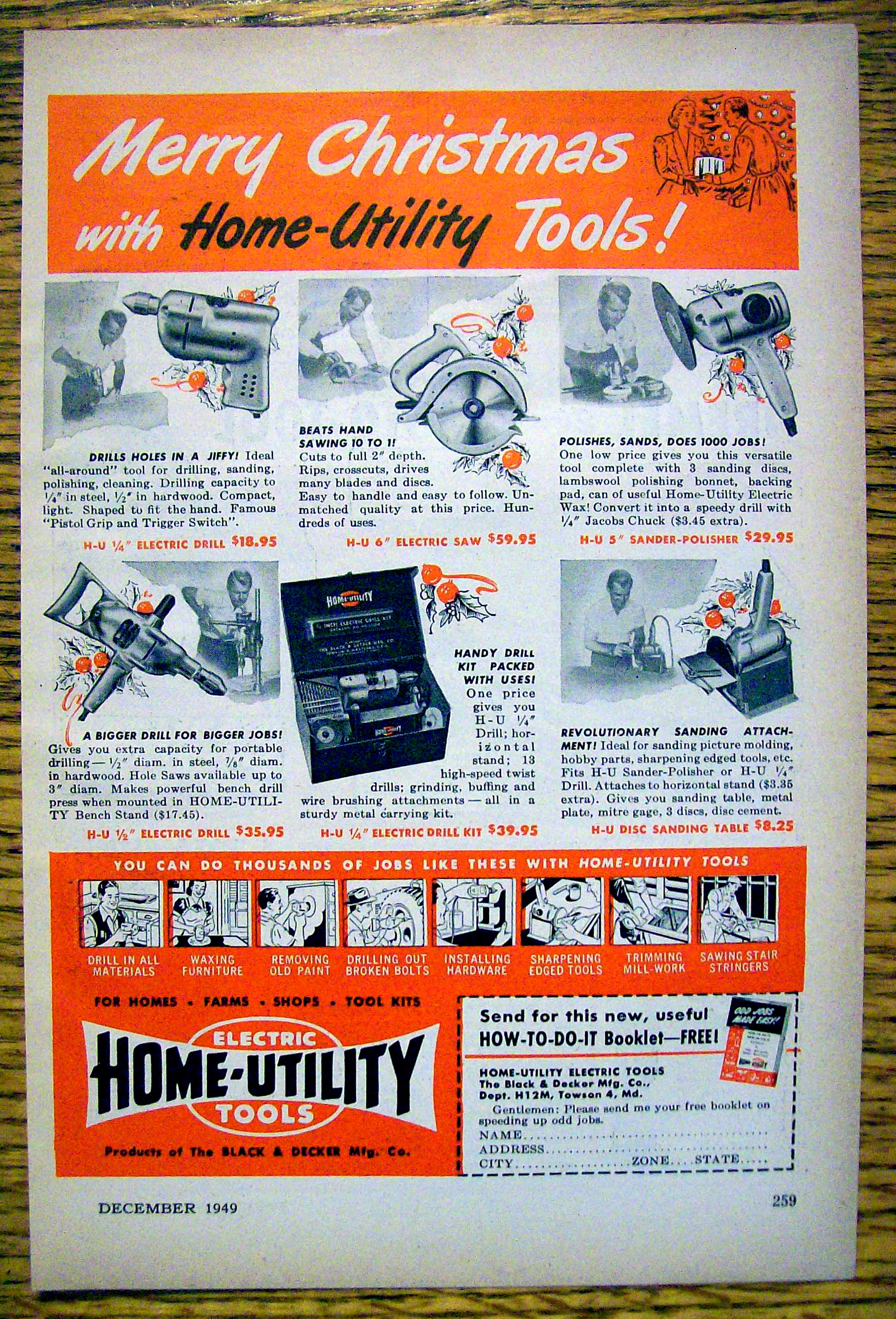 1949 Home Utility Tools with Alan Ladd
