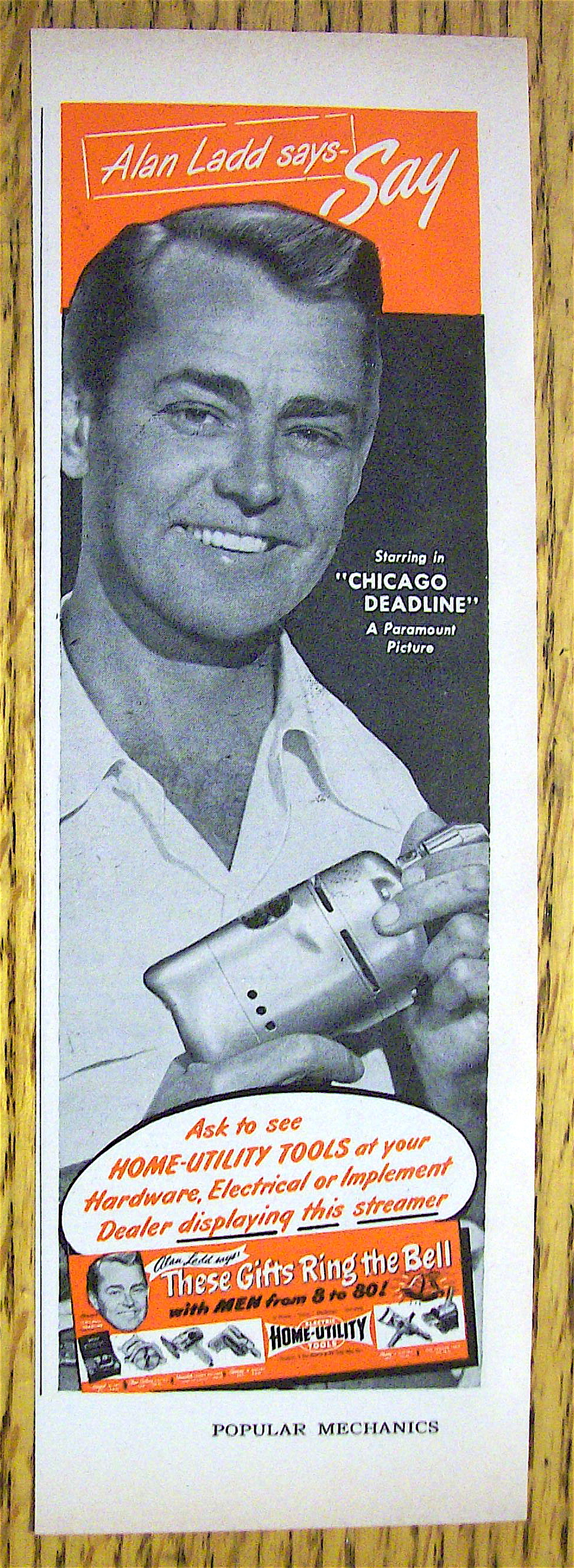 1949 Home Utility Tools with Alan Ladd