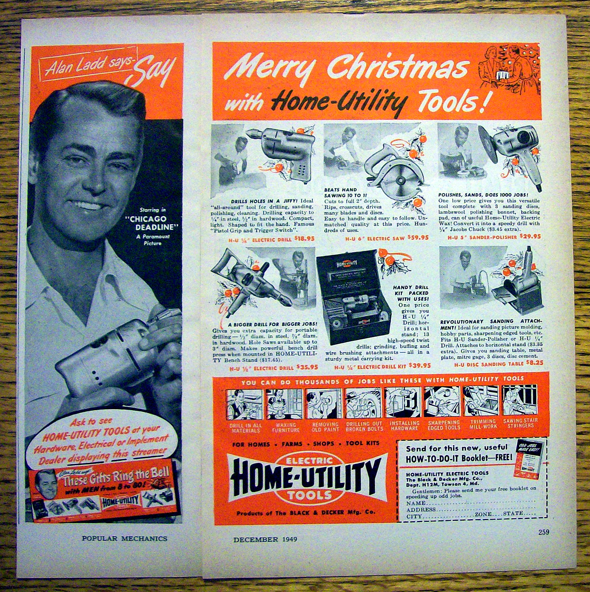 1949 Home Utility Tools with Alan Ladd