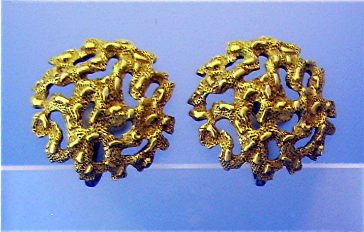 Older TRIFARI Clip Earrings.
