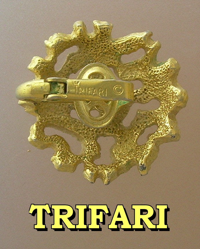 Older TRIFARI Clip Earrings.