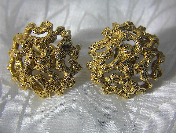 Older TRIFARI Clip Earrings.