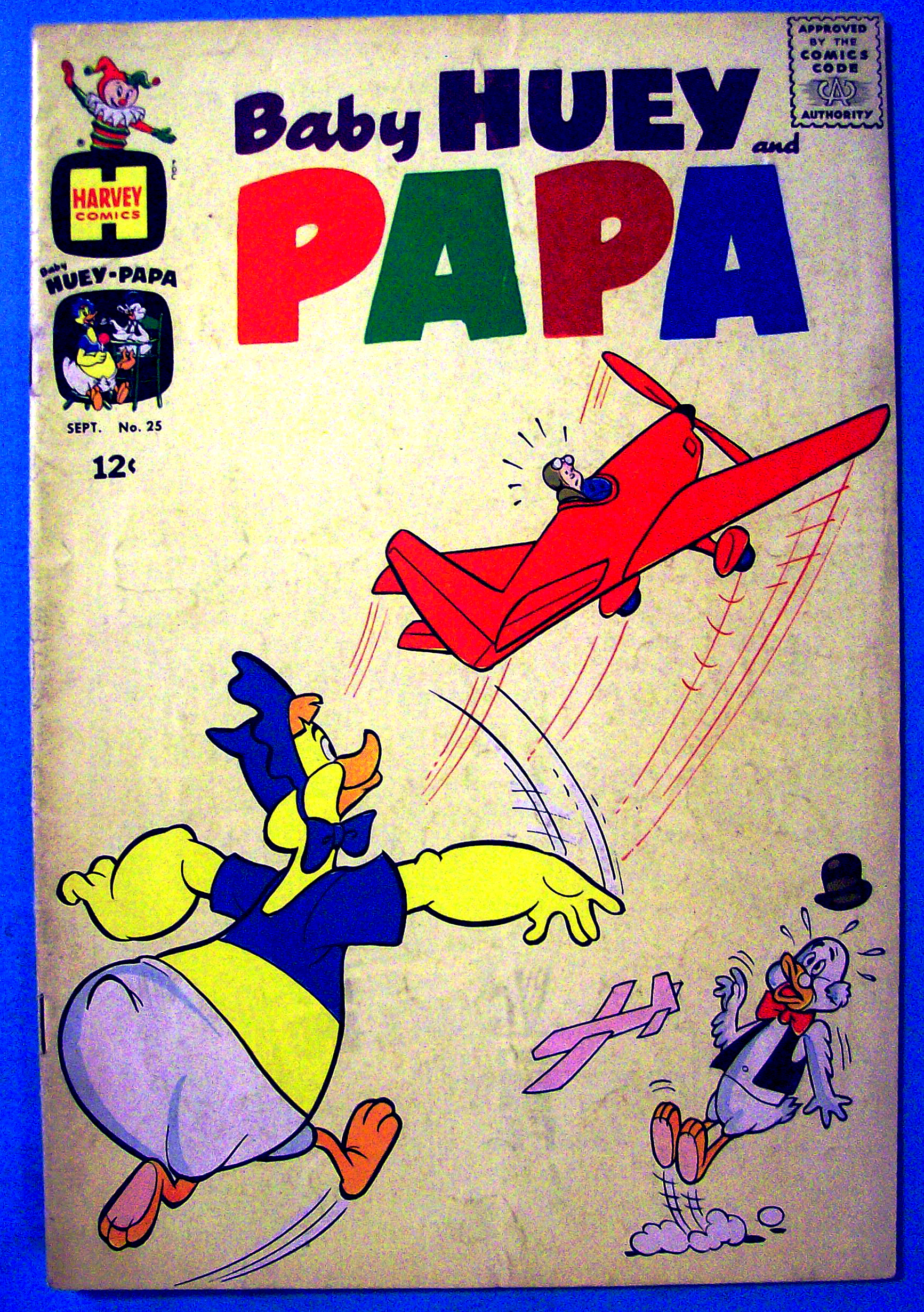 Baby Huey & Papa Comic #25 September 1966