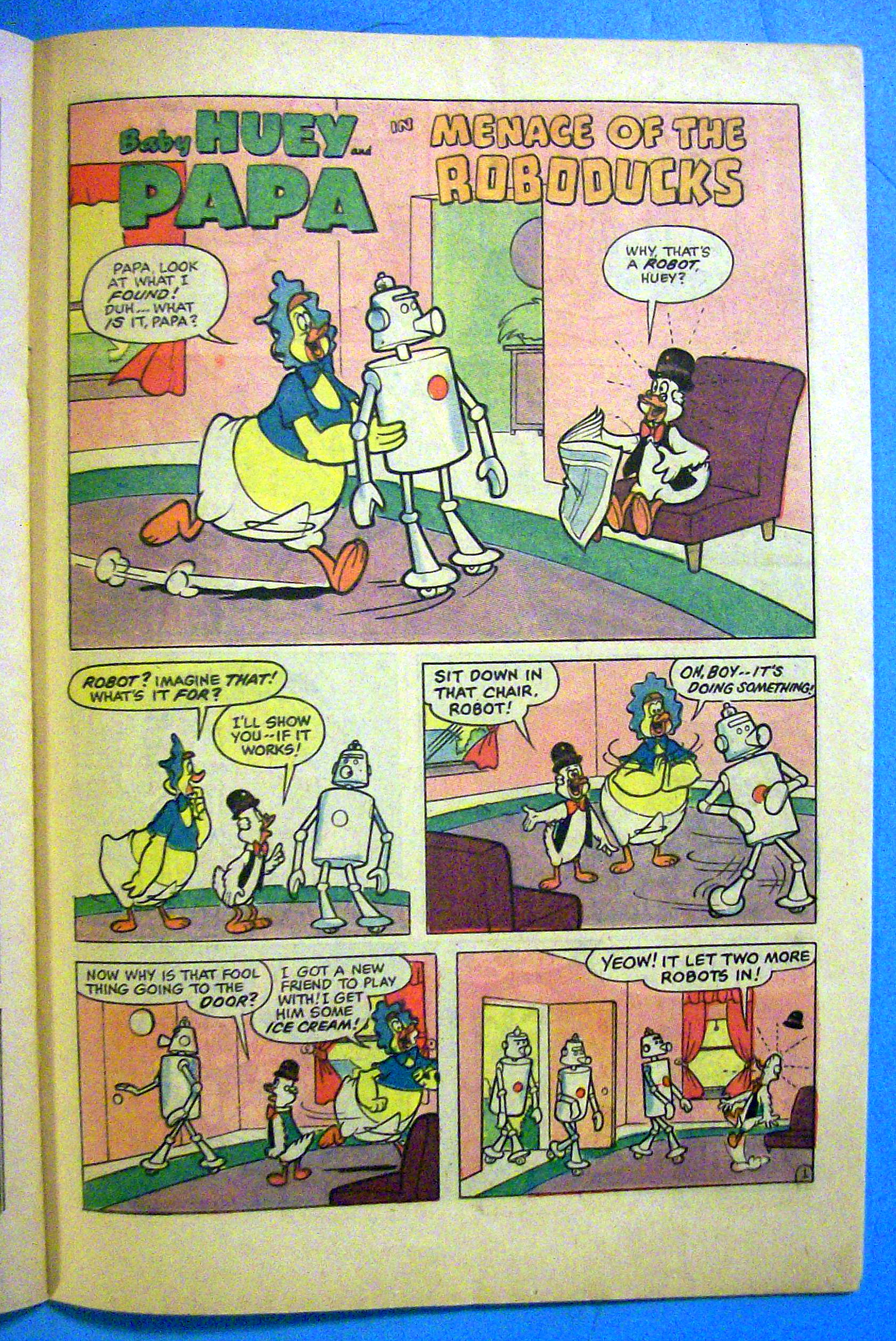 Baby Huey & Papa Comic #25 September 1966