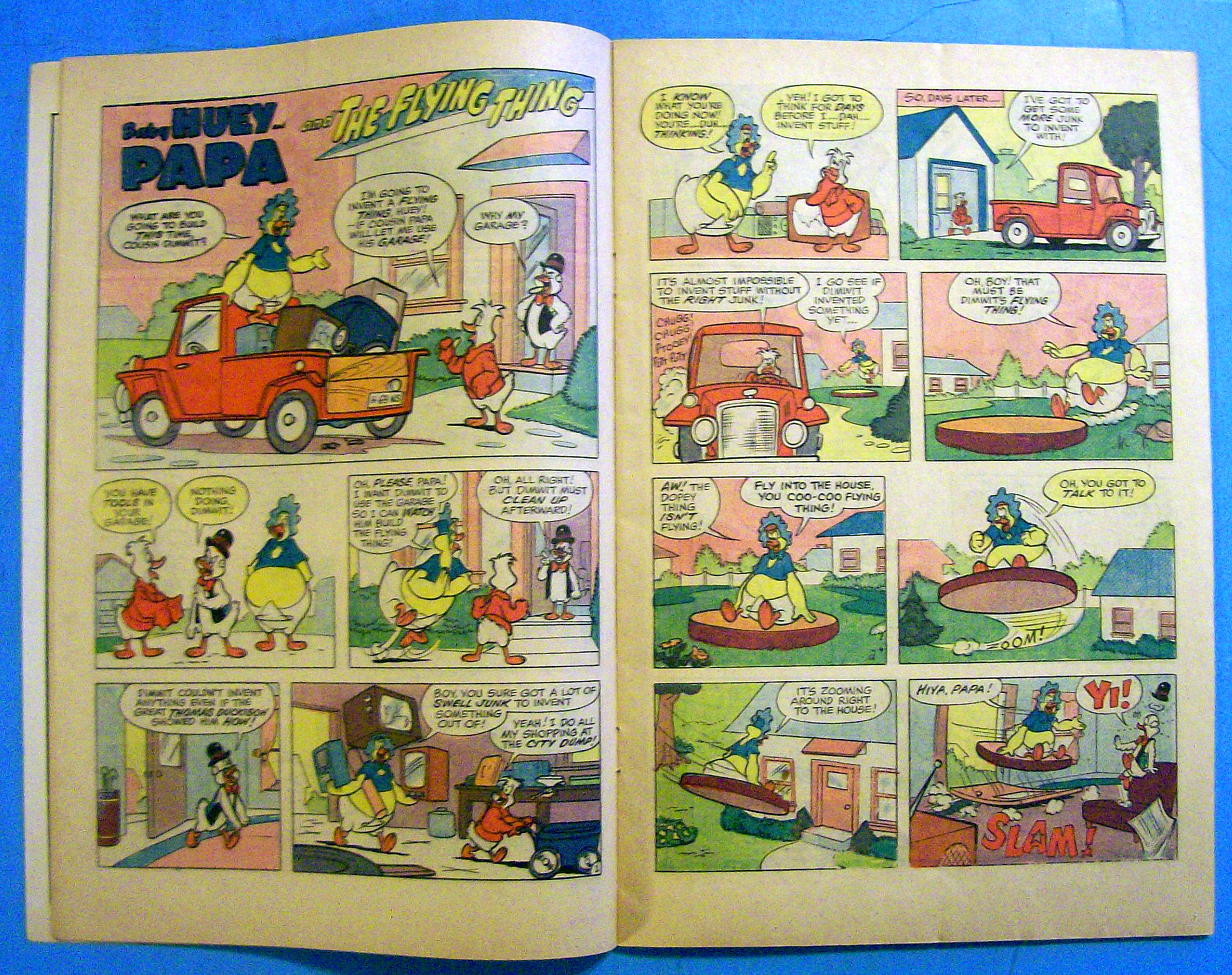 Baby Huey & Papa Comic #25 September 1966