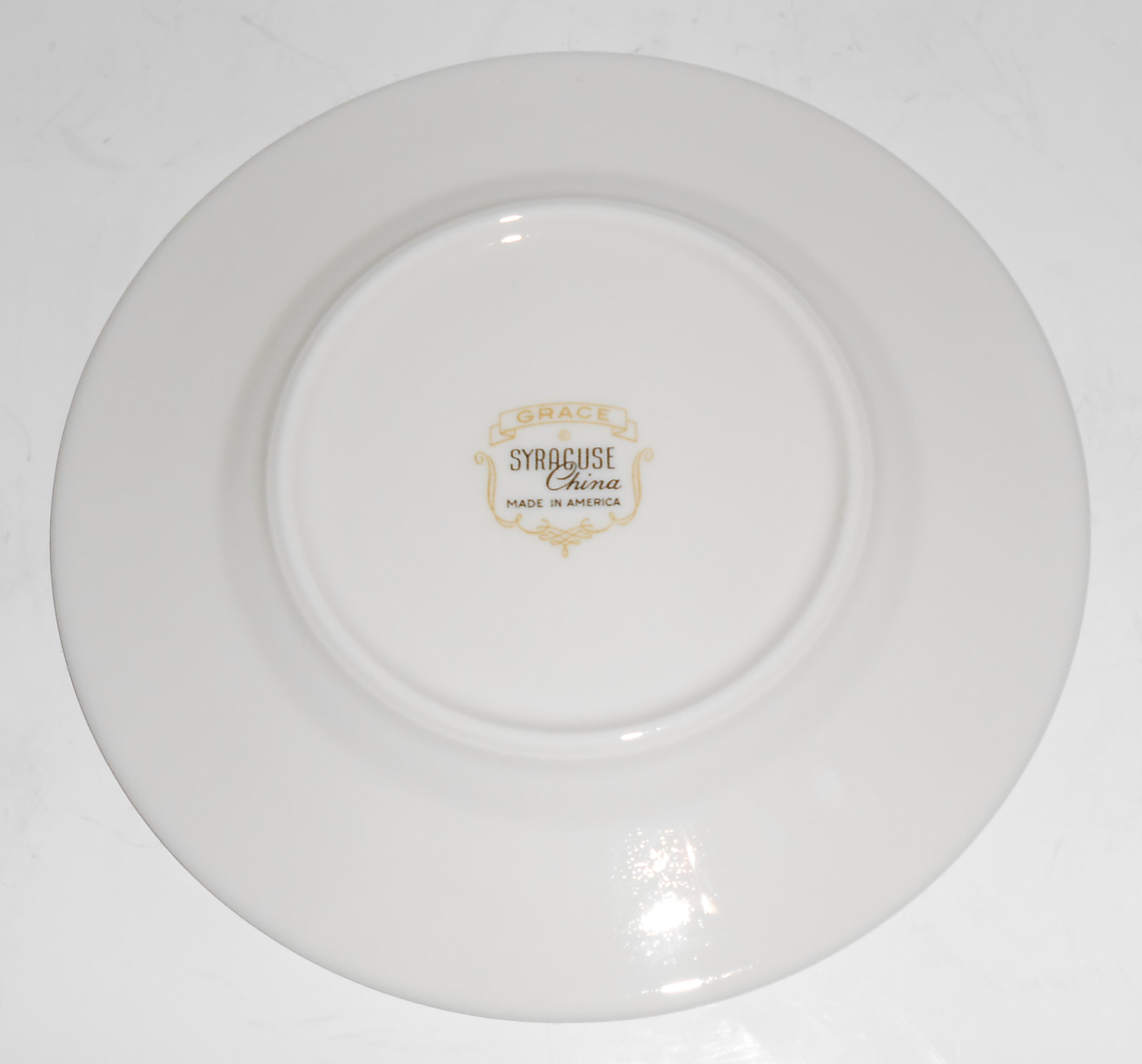 Syracuse Porcelain China Grace Bread Plate