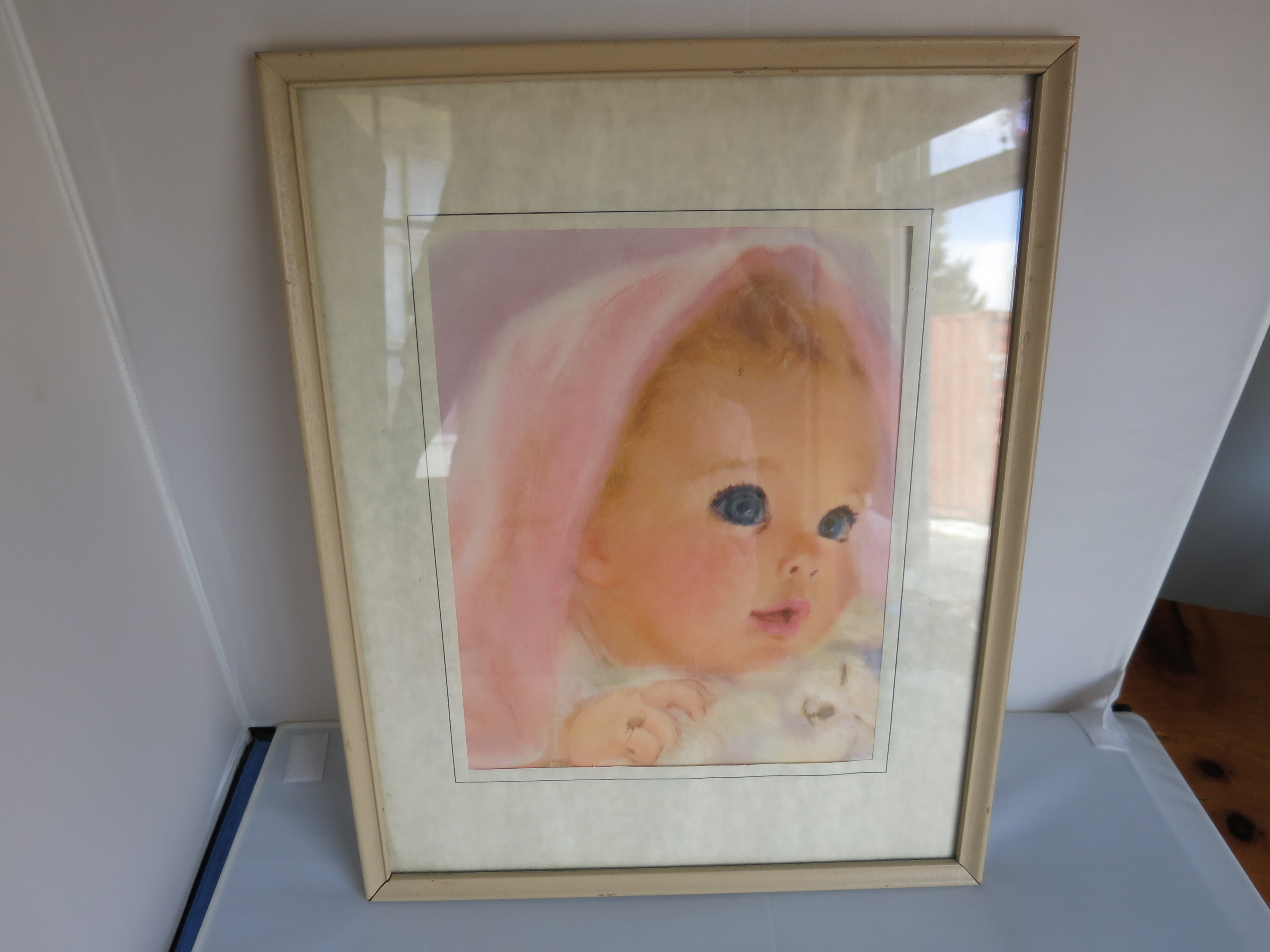 Baby Hook Print Northern Mills Tissue Advertising