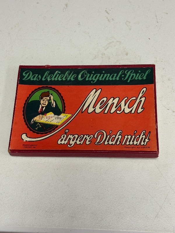 Vintage mensch argere dich nicht board game Germany