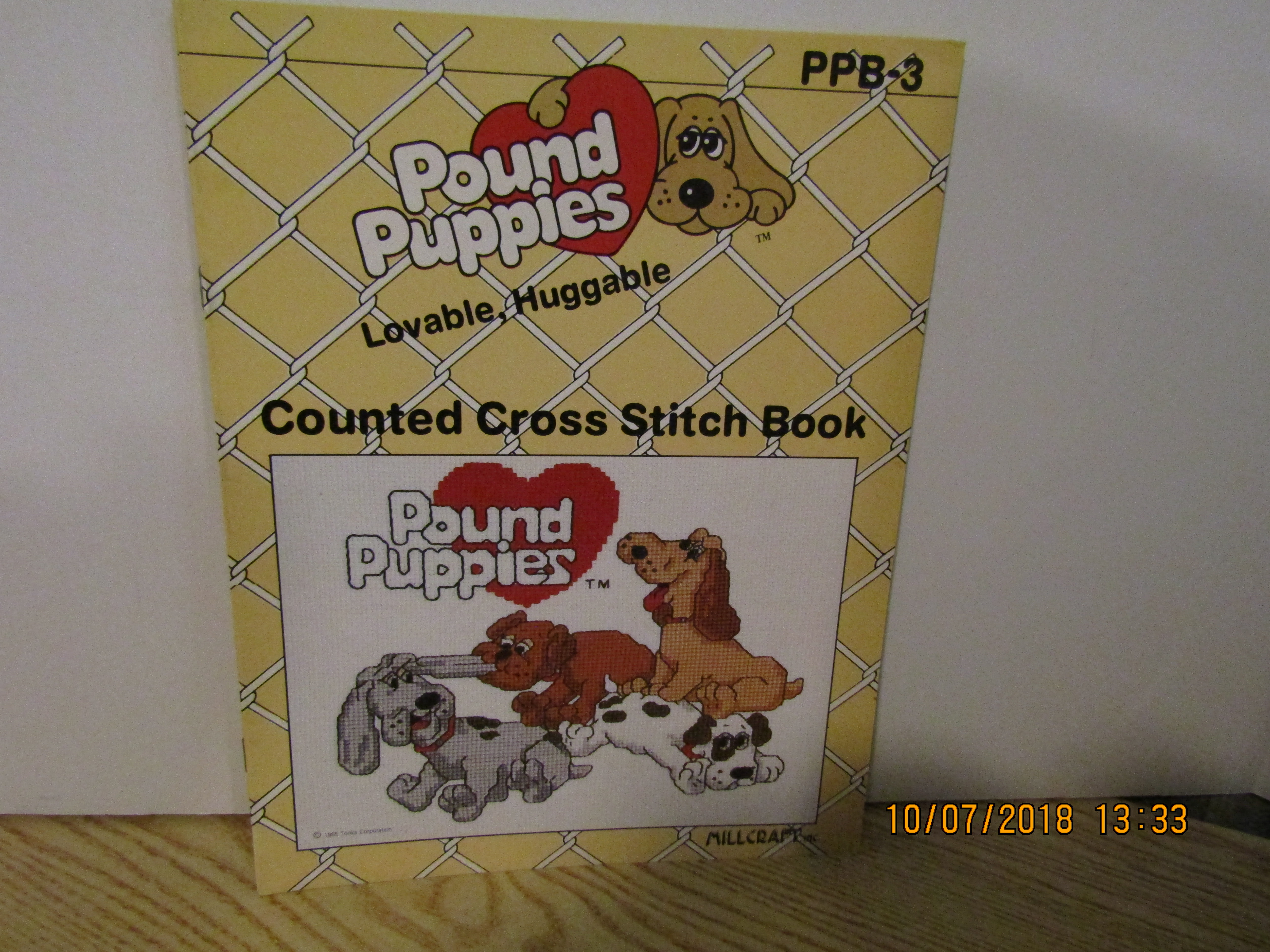 Millcraft Pound Puppies Cross Stitch Book #PPB3