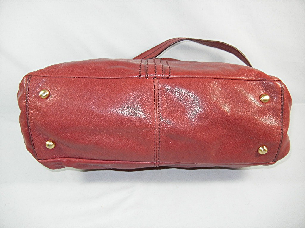 Bag Purse The SAK Satchel  Red Leather