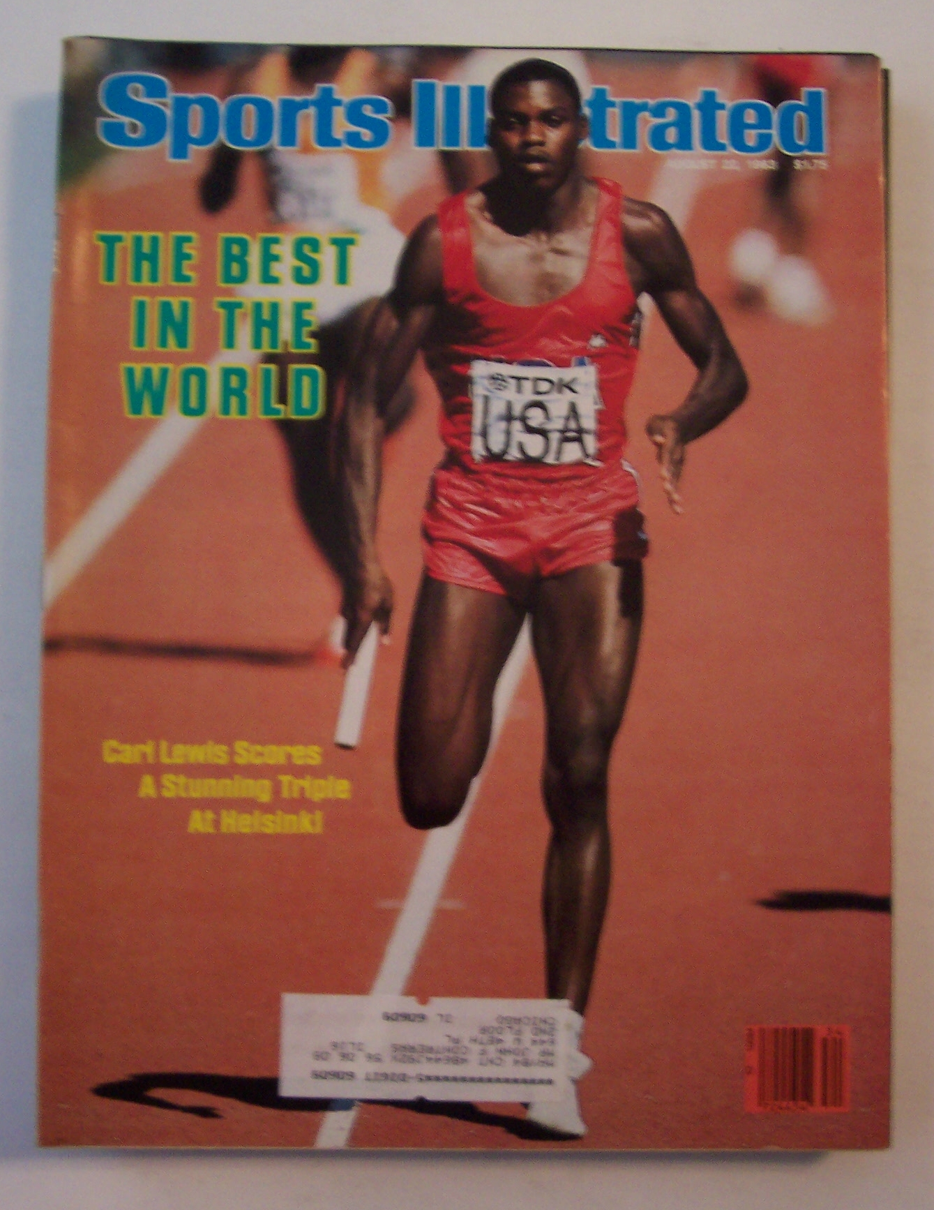 Sports Illustrated Magazine August 22, 1983 Carl Lewis