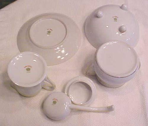 Nippon Hand Painted Creamer Sugar + More