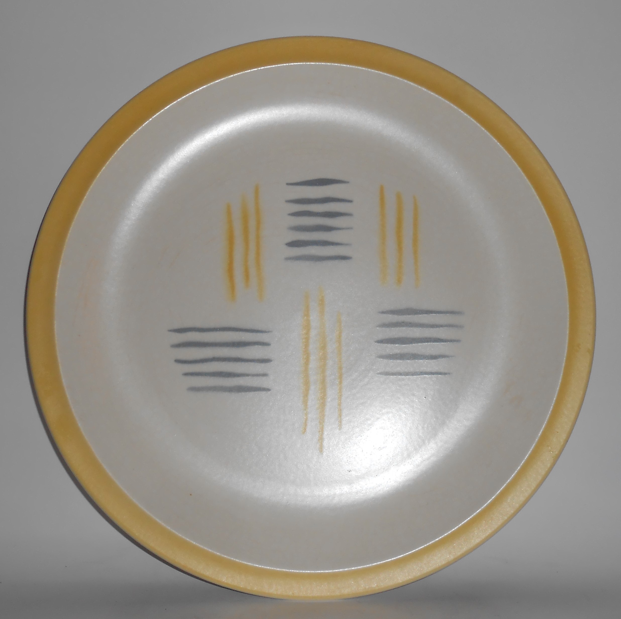Steubenville Pottery Dimension Chop Plate VERY RARE
