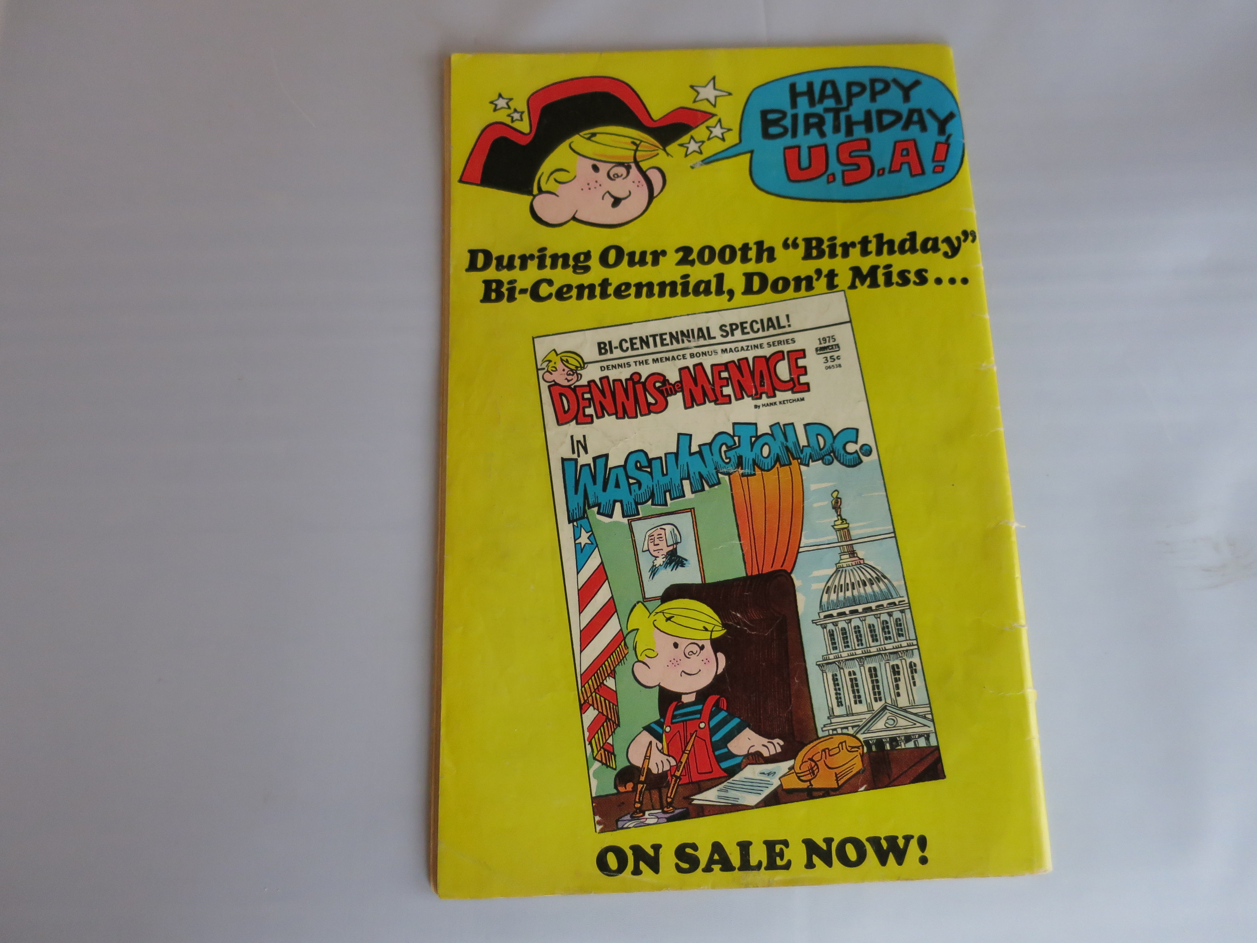 Bi-Centennial Special Dennis Menace Bonus Magazine 1975