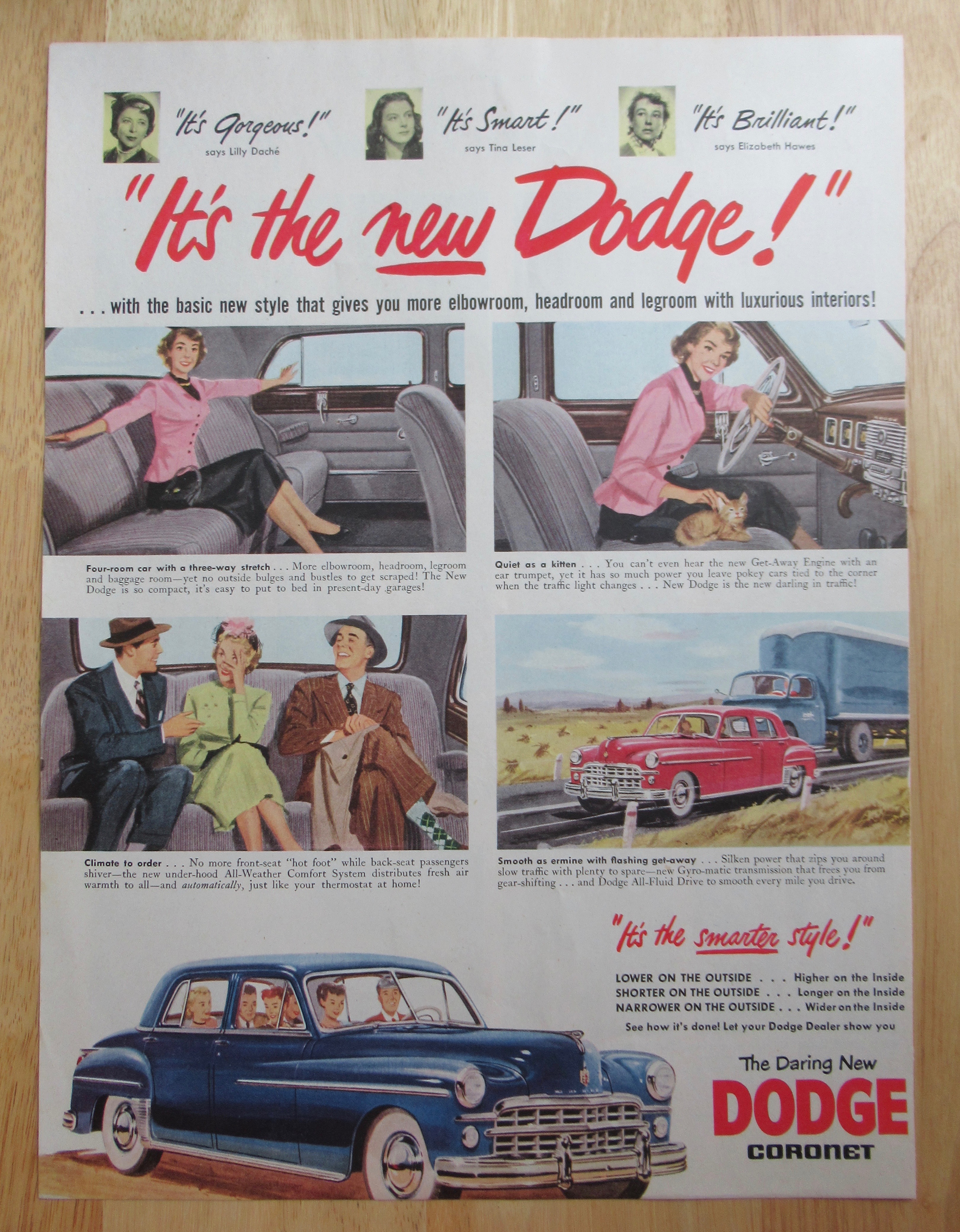 1949 Dodge Coronet with the New Style