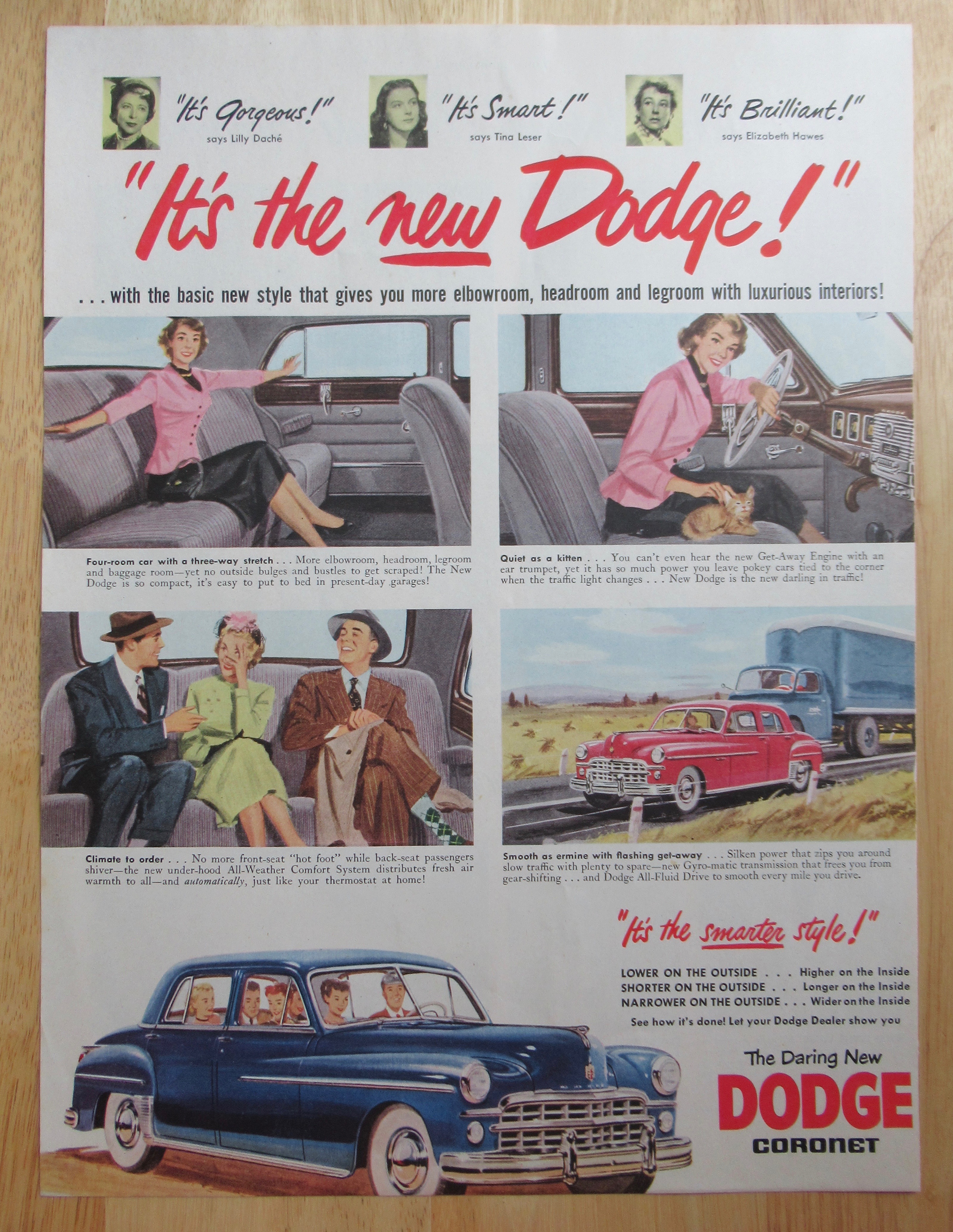 1949 Dodge Coronet with the New Style