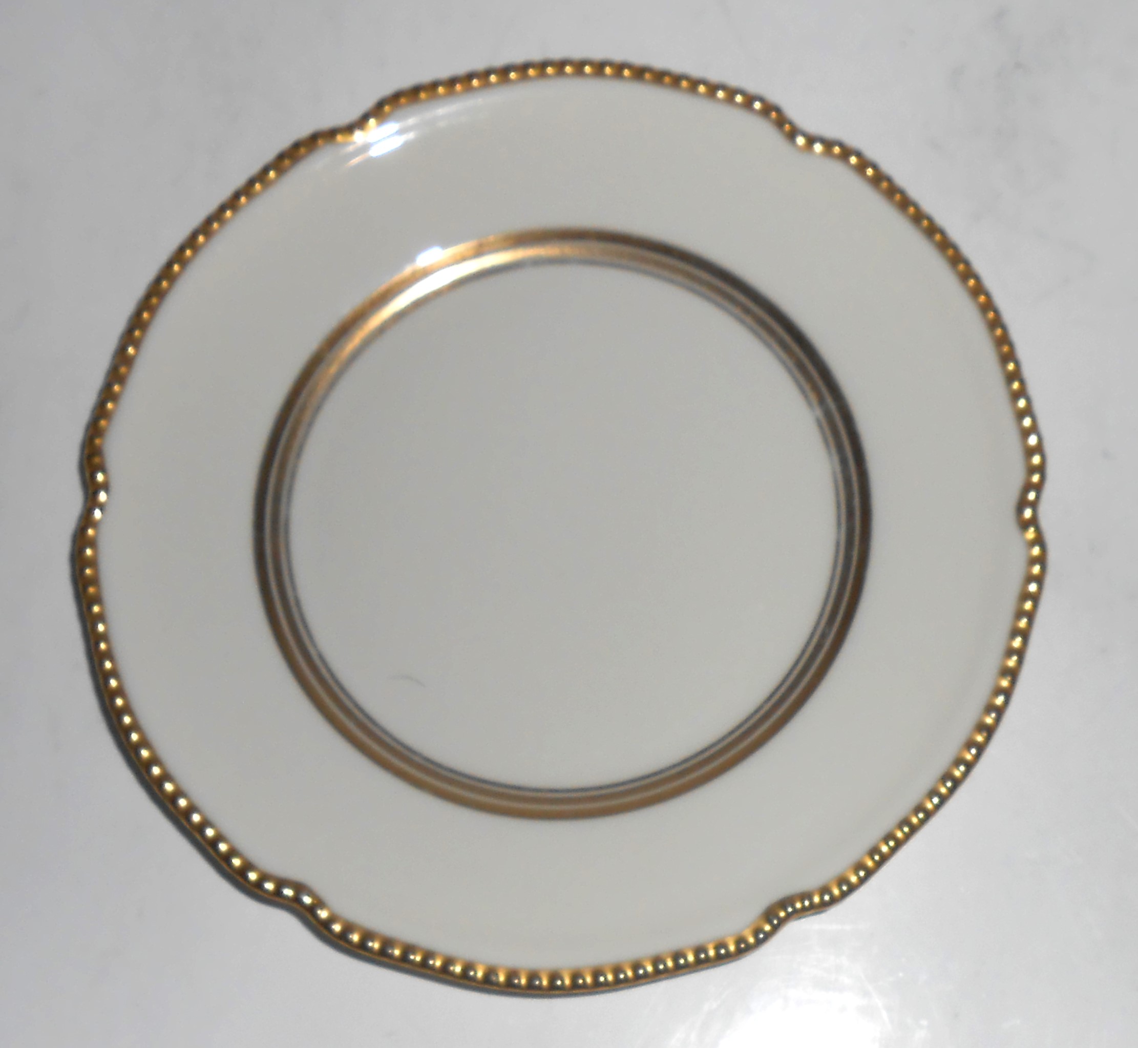 Castleton Fine China Gold ROYAL Bread Plate