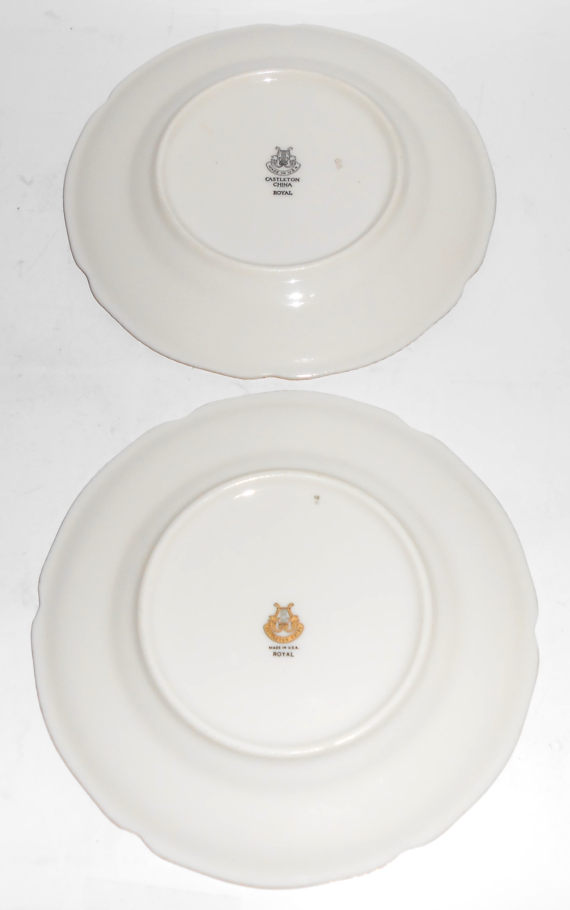 Castleton Fine China Gold ROYAL Bread Plate