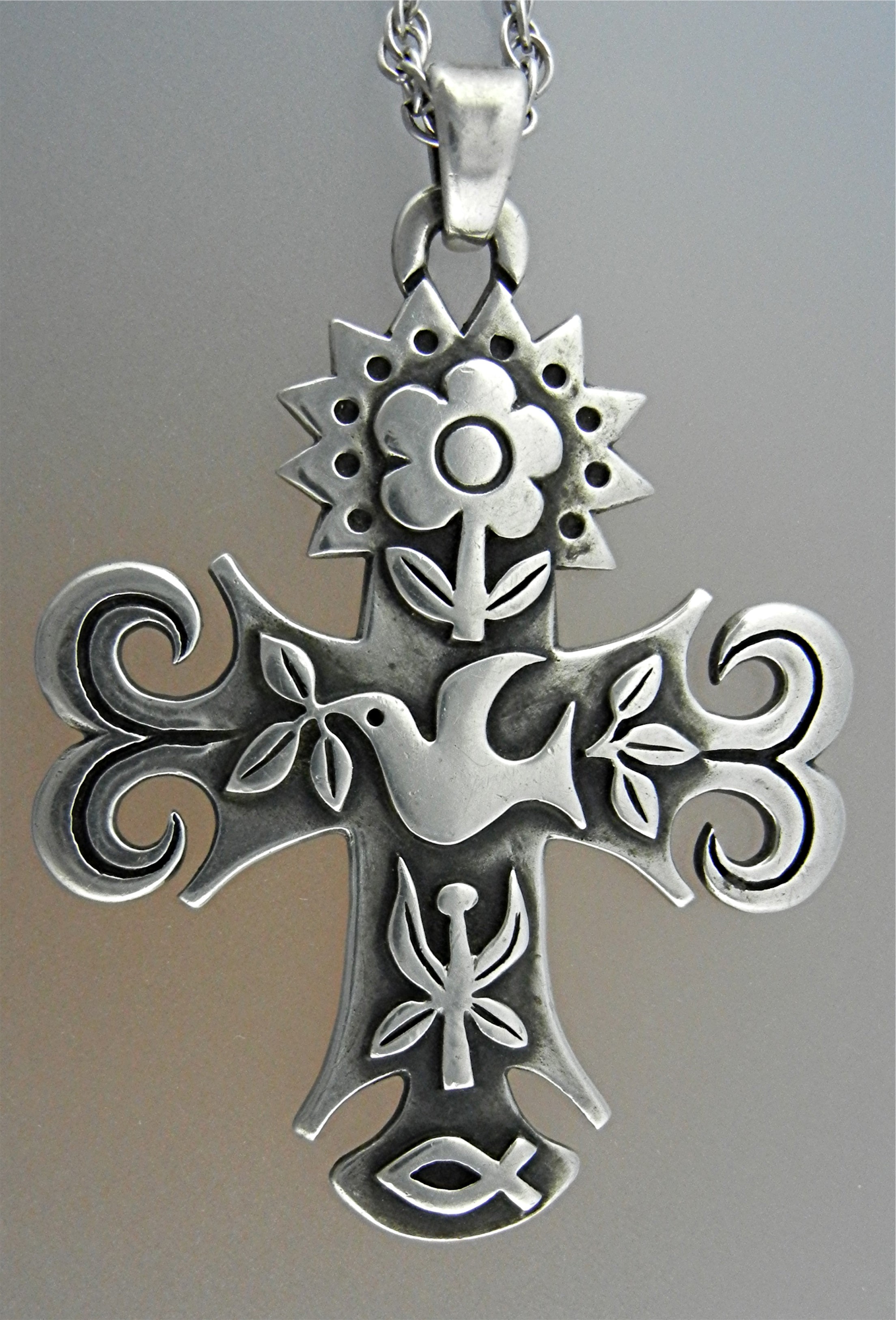 James Avery Texas La Primavera 2 5/8 inch Cross Retire