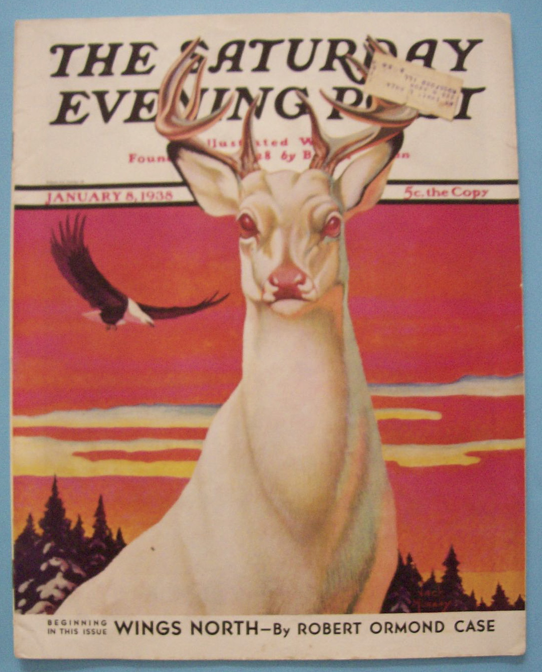 Saturday Evening Post Magazine - January 8, 1938