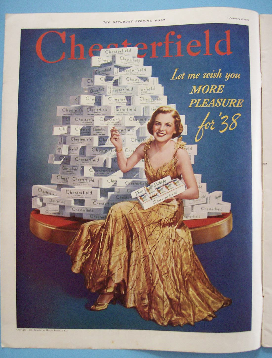 Saturday Evening Post Magazine - January 8, 1938