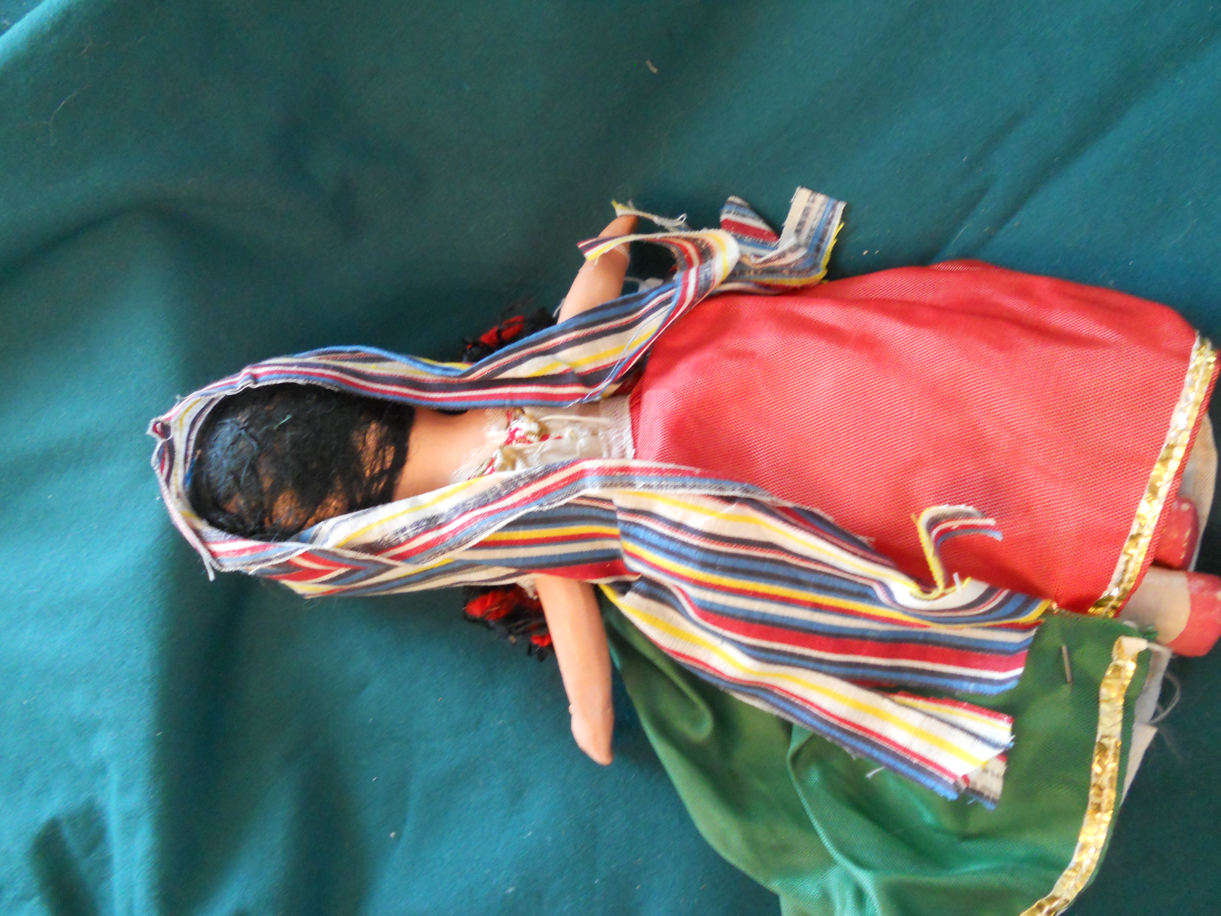 Composition Doll Spanish Dress Aqui Michu MIB