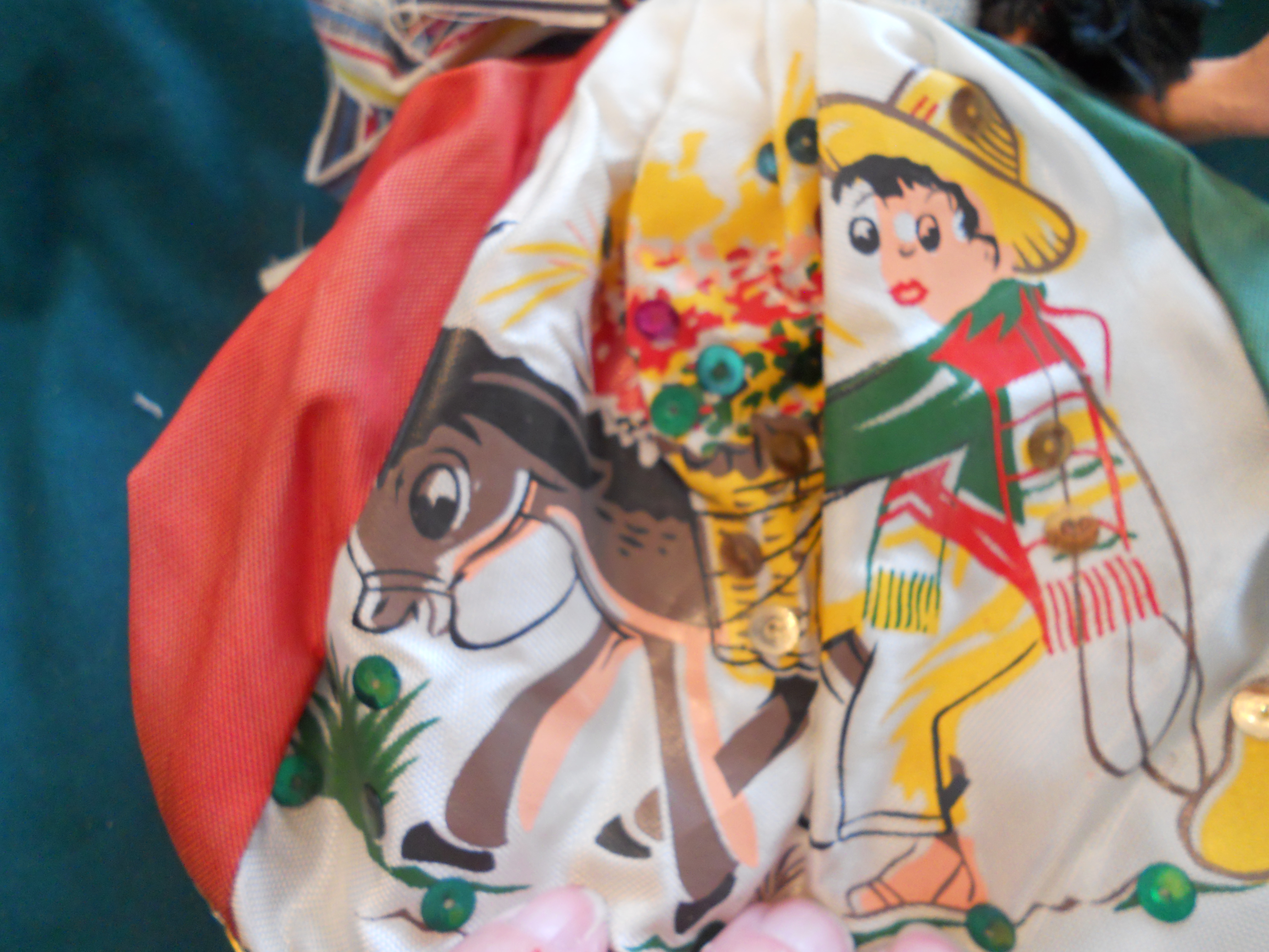 Composition Doll Spanish Dress Aqui Michu MIB