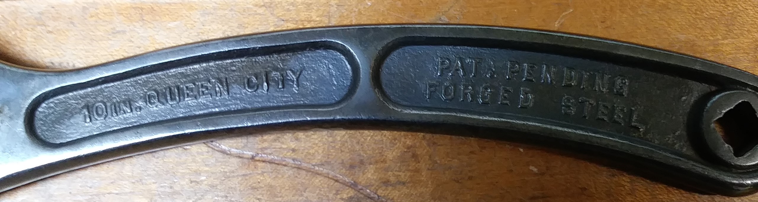 Bergman Tool Mfg. Co. S-Handle Adjustable Wrench