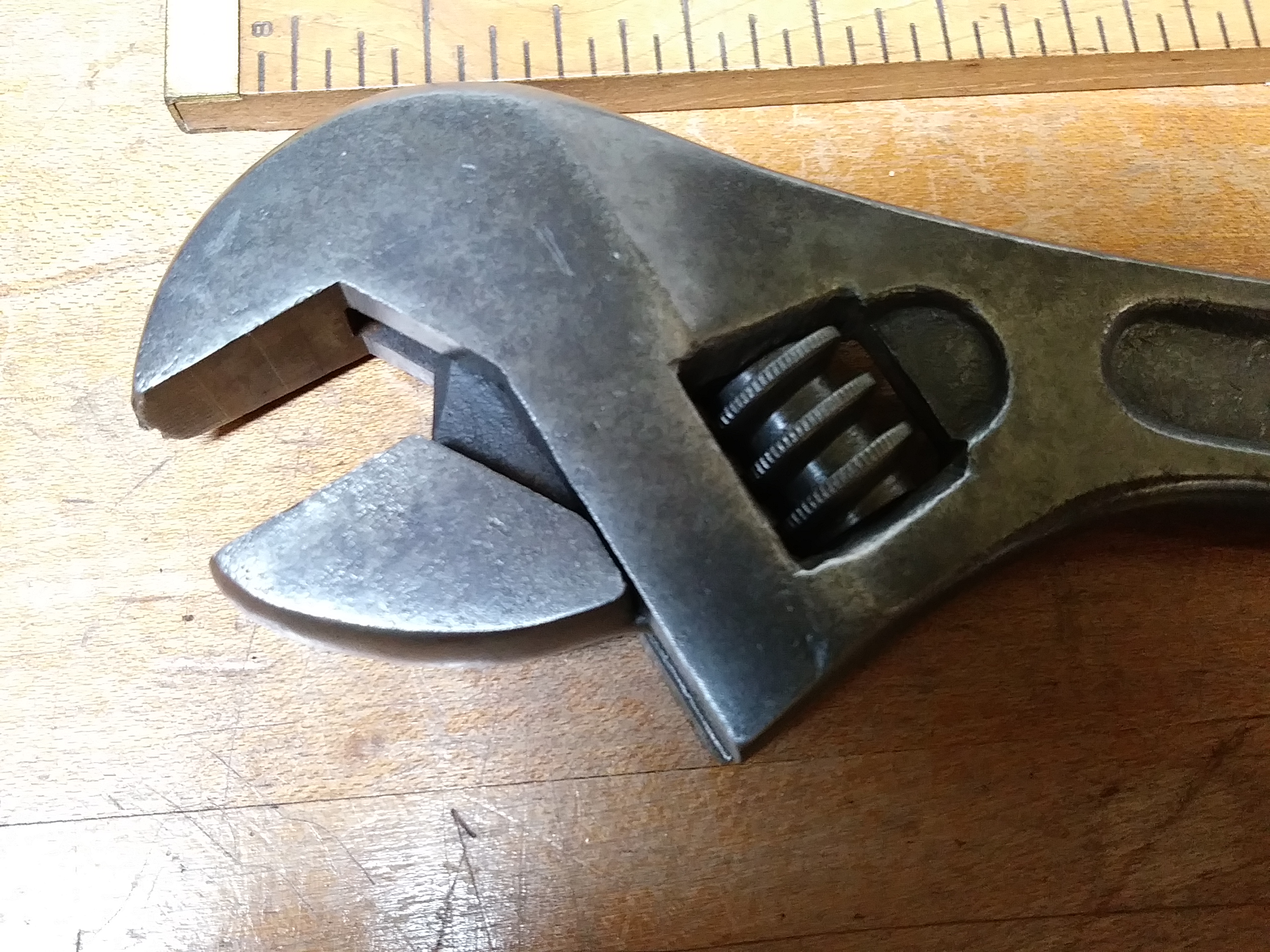 Bergman Tool Mfg. Co. S-Handle Adjustable Wrench