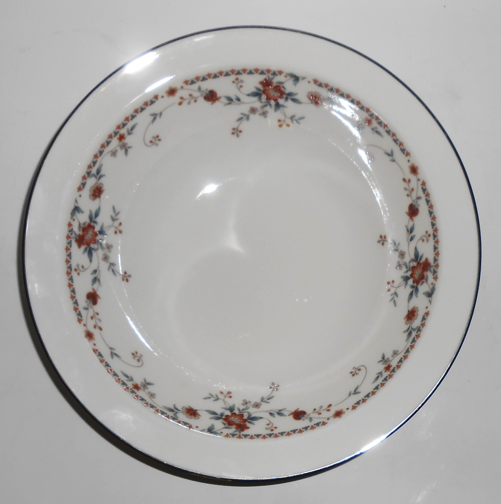 Noritake China Porcelain Adagio Round Vegetable Bowl