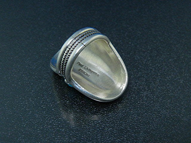 Navajo Sleeping Beauty Turquoise Sterling Silver Living