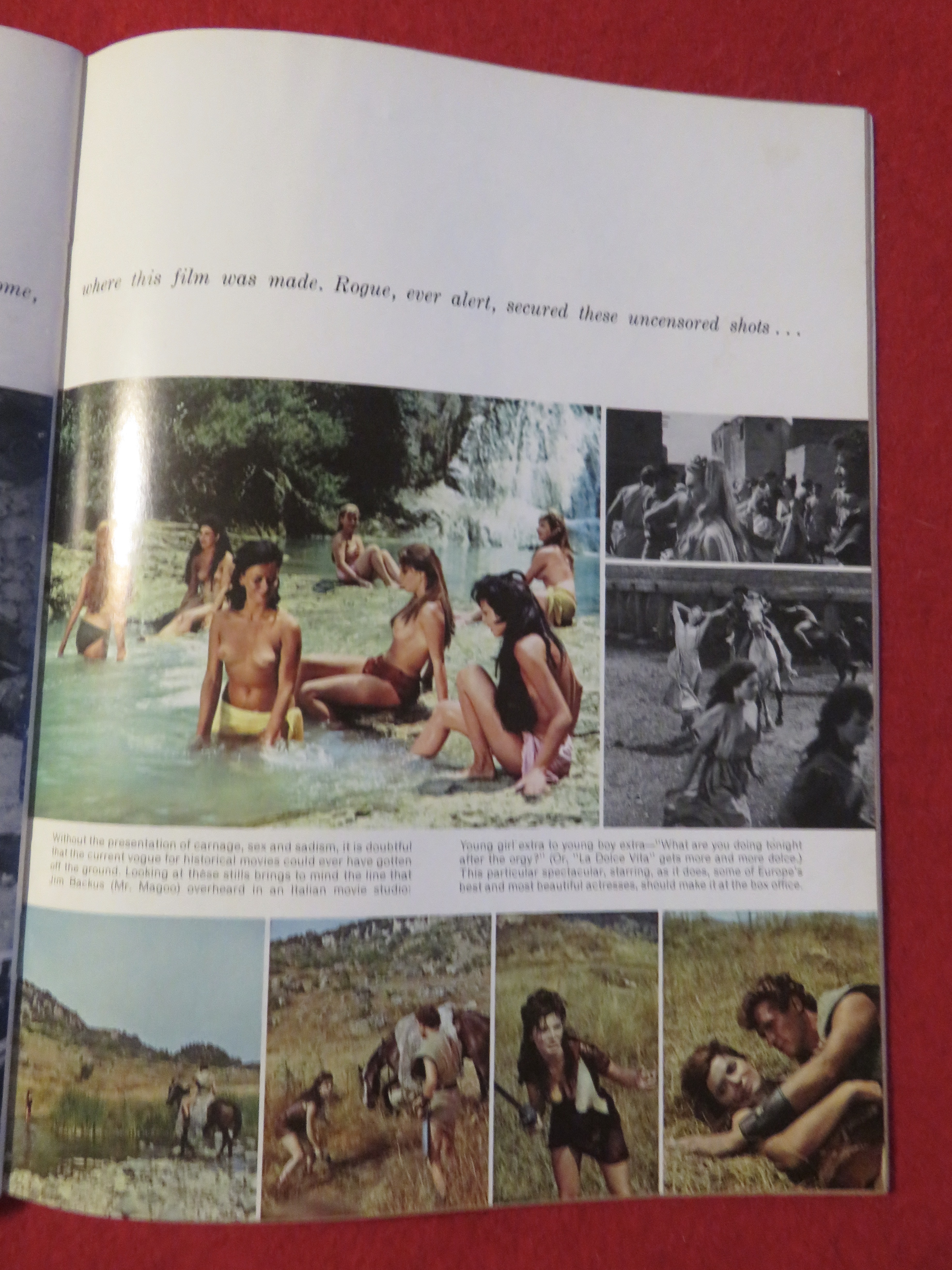 Rogue Magazine May 1963 Rogue's Girls