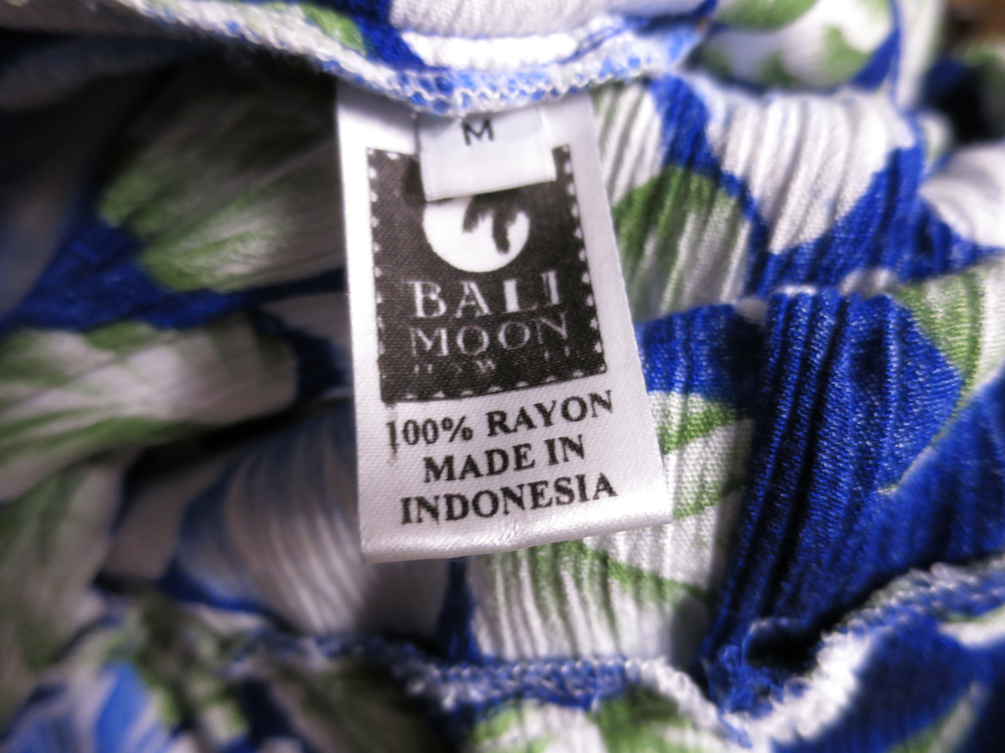 Bali Moon Maxi Sundress Floral Size M Indonesia