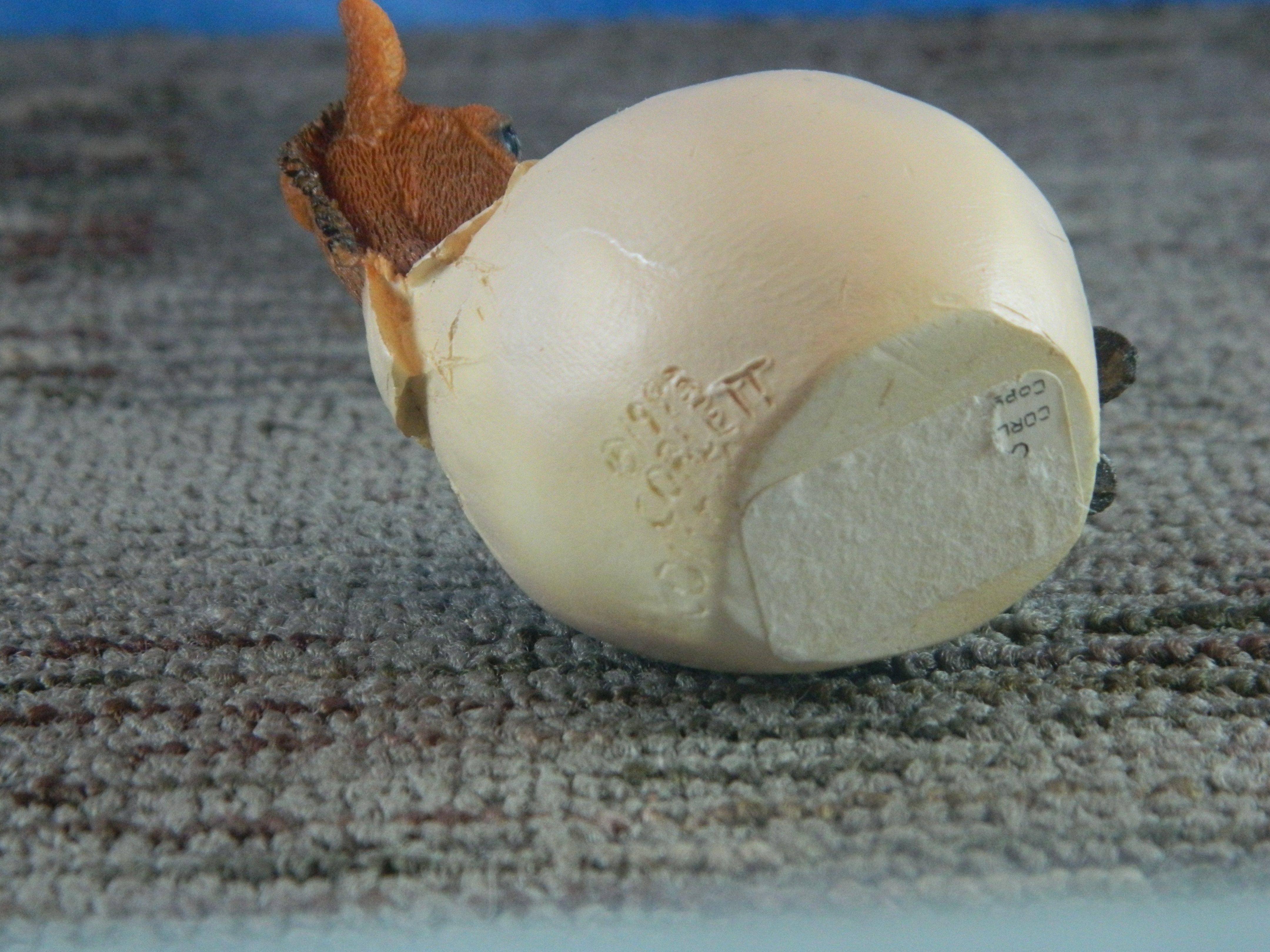Corlett Horse coming out of an Egg
