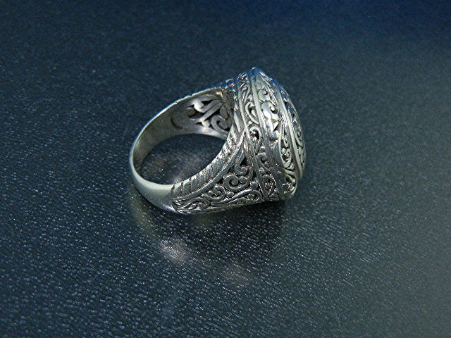 Bali Sterling Silver Ring By Sarda