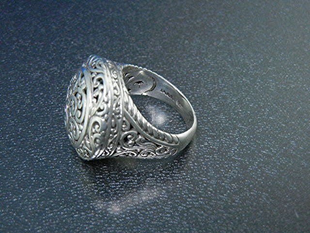 Bali Sterling Silver Ring By Sarda