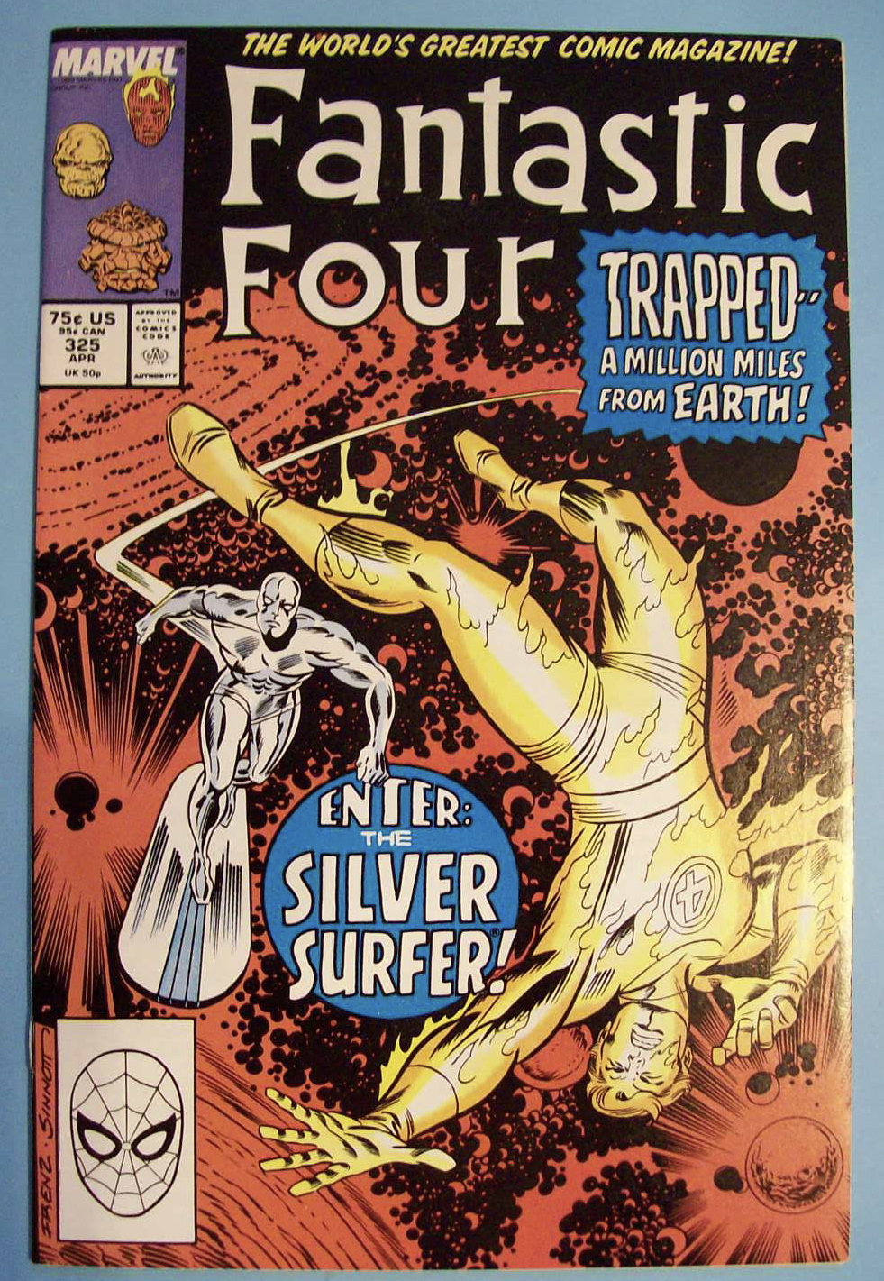 Fantastic Four Comics - April 1989 - Silver Surfer