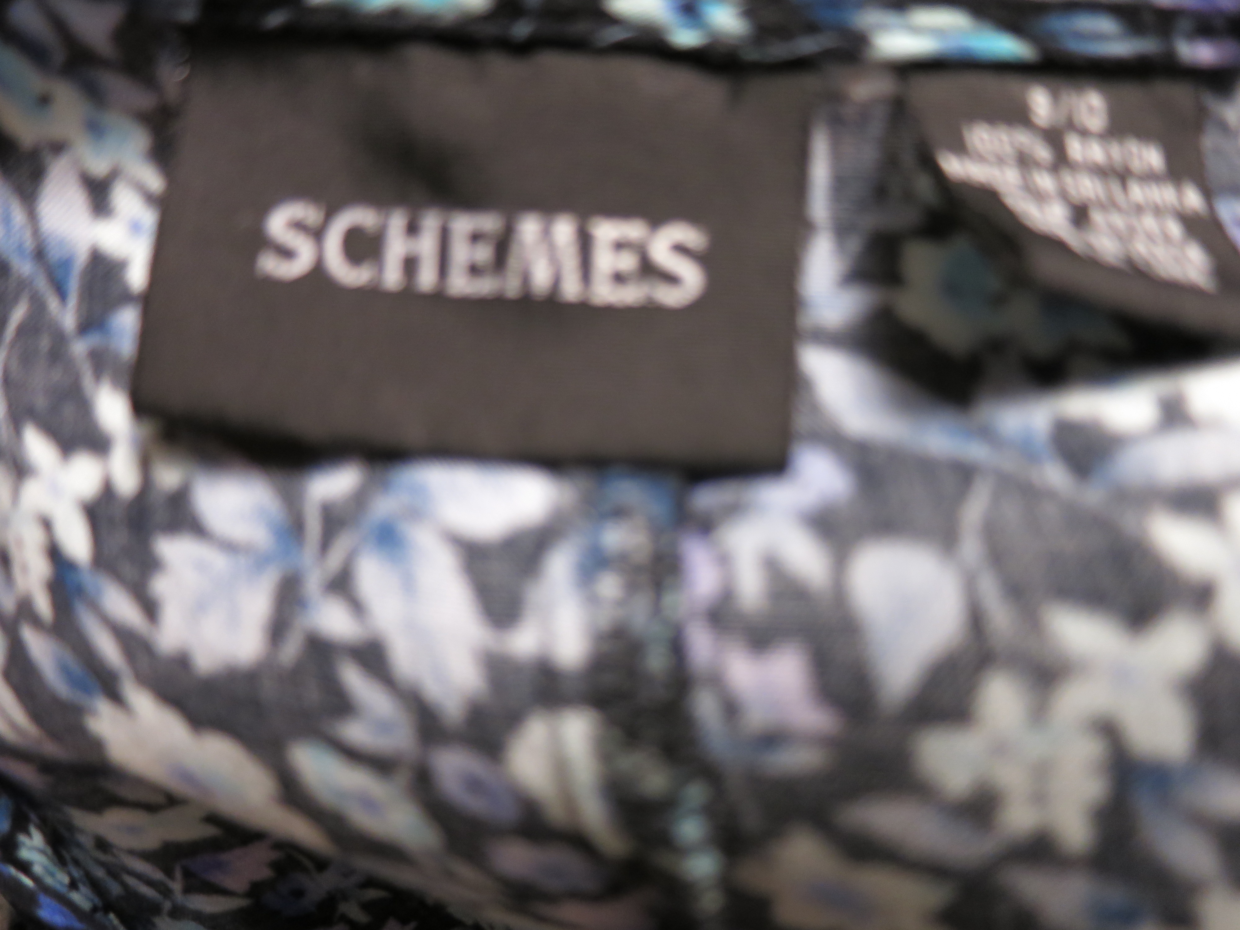 Vintage Schemes Floral Sundress  Ankle Length size 9/10