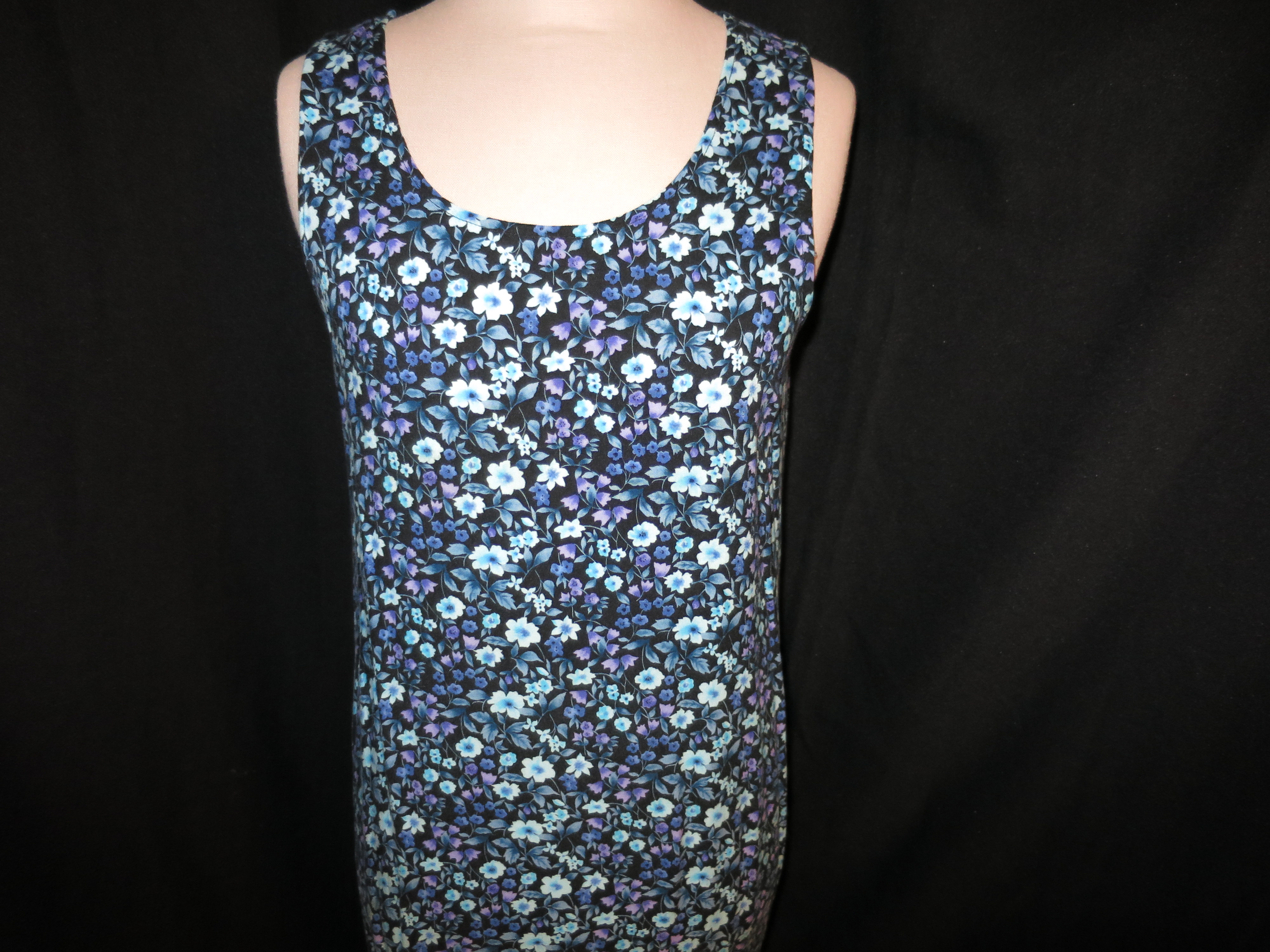 Vintage Schemes Floral Sundress  Ankle Length size 9/10