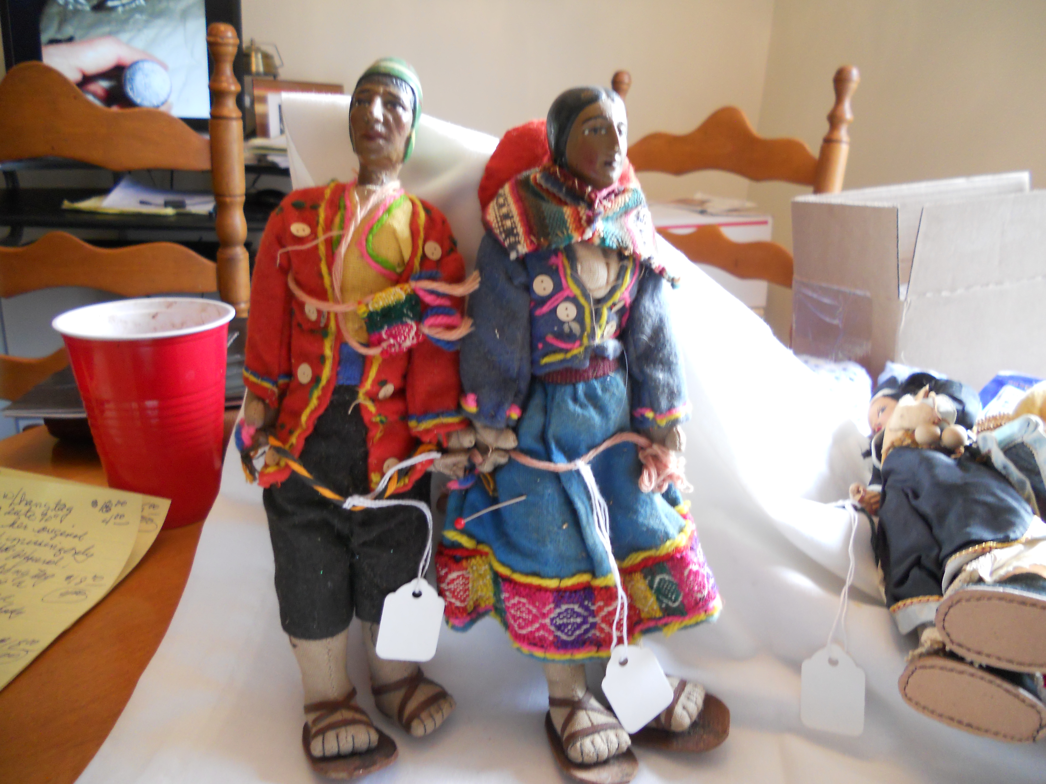 Cloth India Dolls Pair